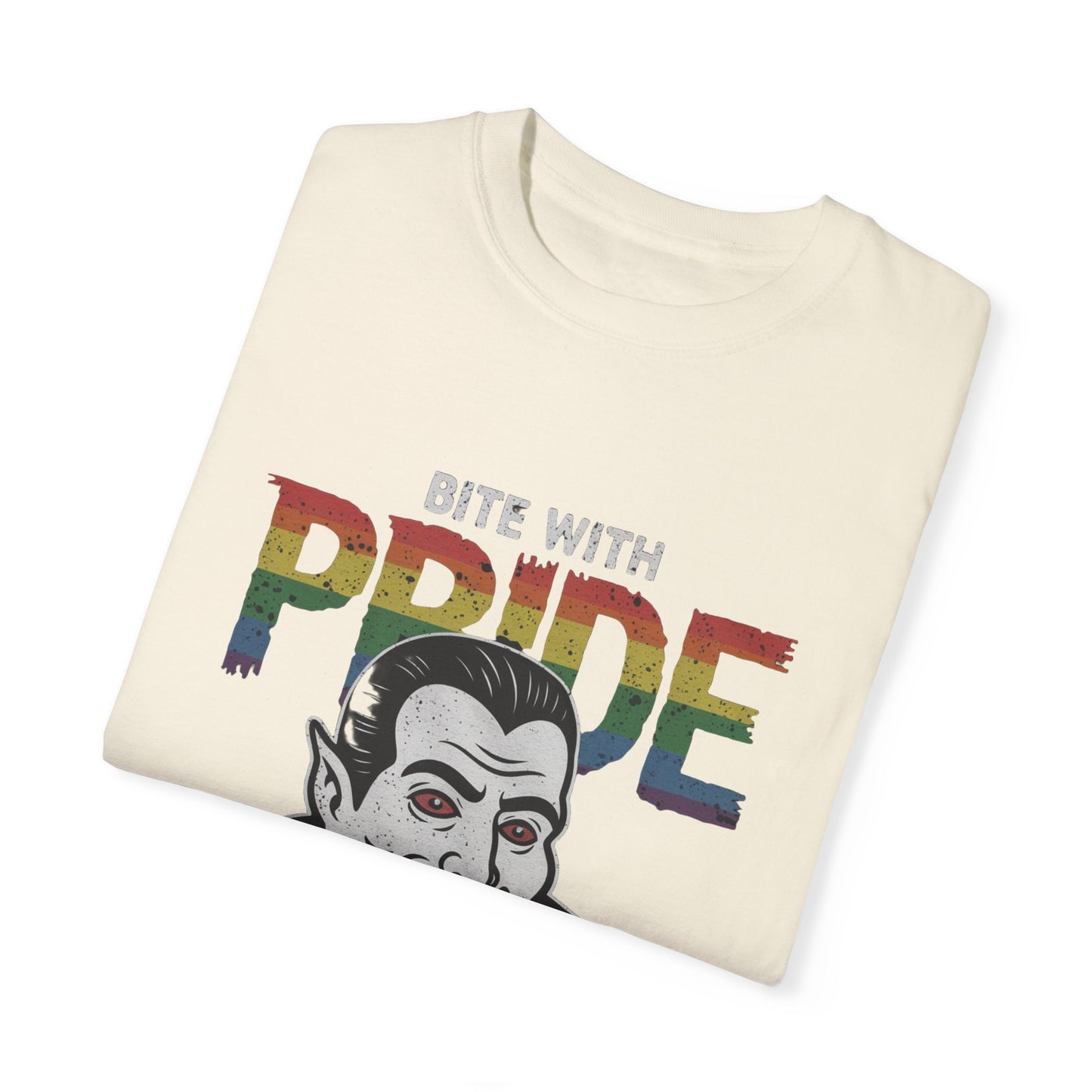Pride-Inspired Vampire T-Shirt - Bite with Pride, Transylvania Back