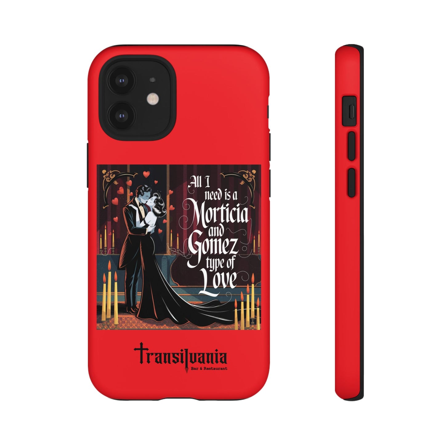 Transylvania Tough Case - Morticia & Gomez Type of Love Design