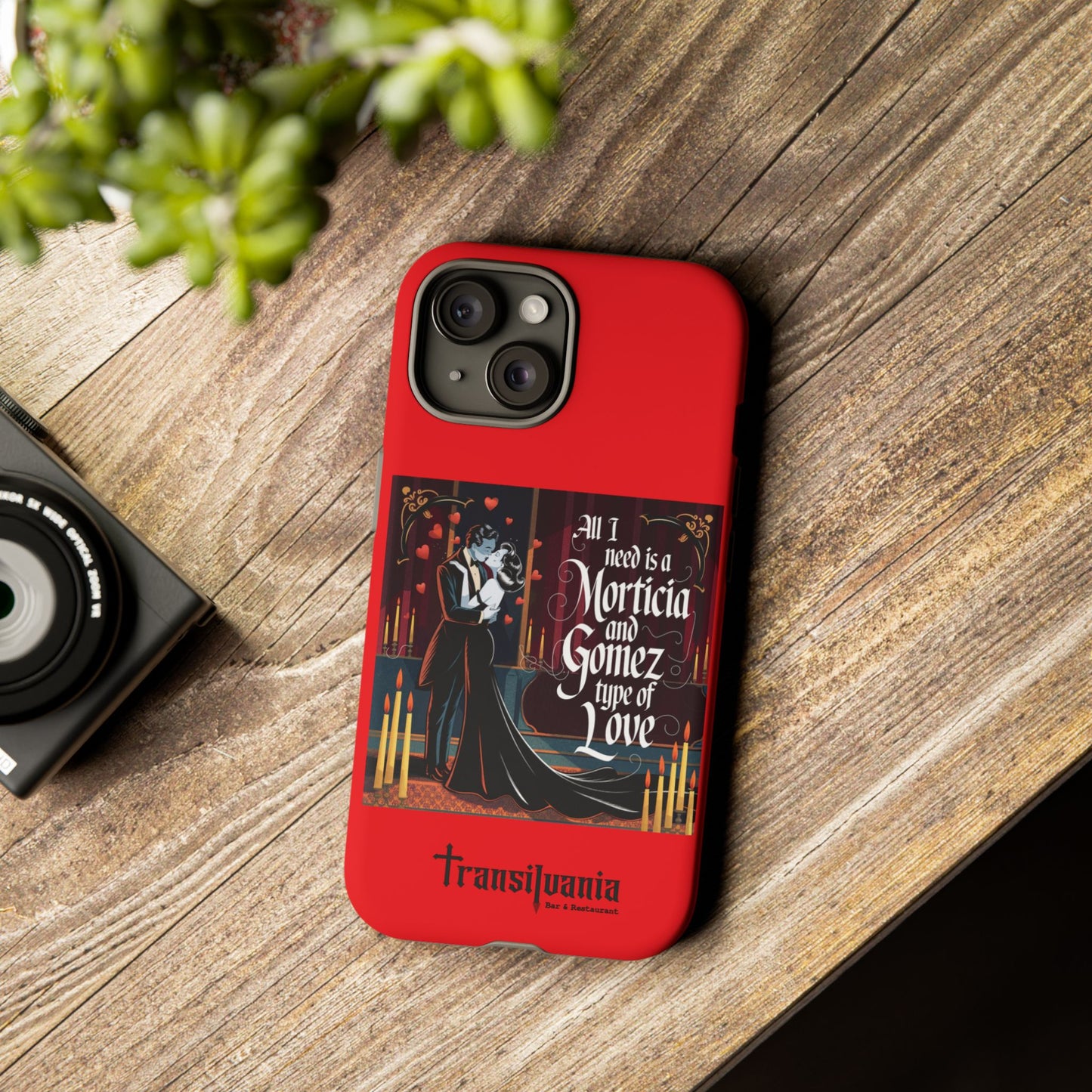 Transylvania Tough Case - Morticia & Gomez Type of Love Design