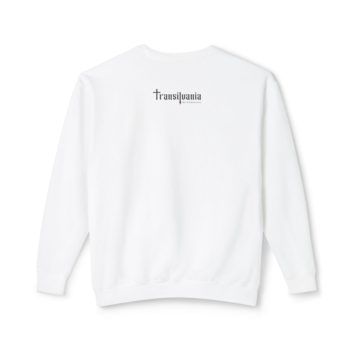 Unisex Halloween Vampire Crewneck Sweatshirt - 'Always Start Your Day with a Smile'