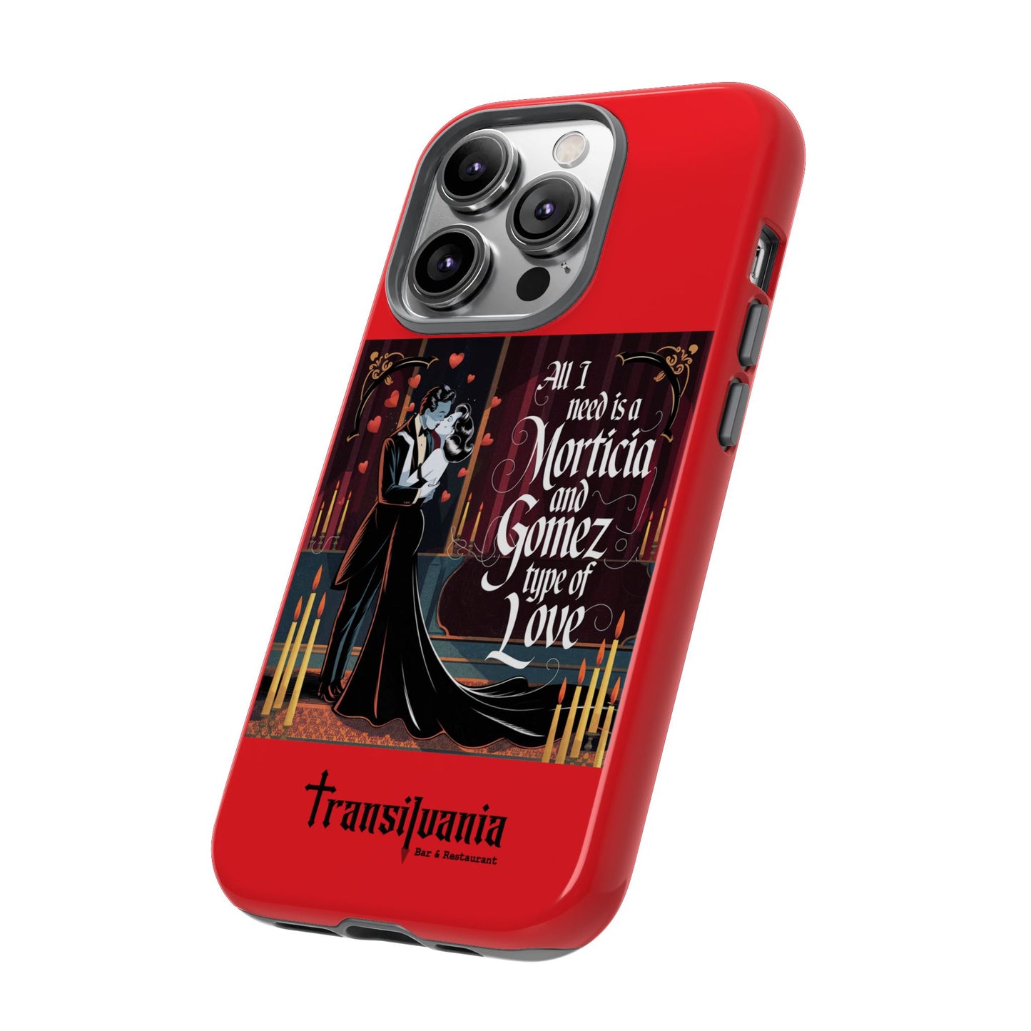 Transylvania Tough Case - Morticia & Gomez Type of Love Design