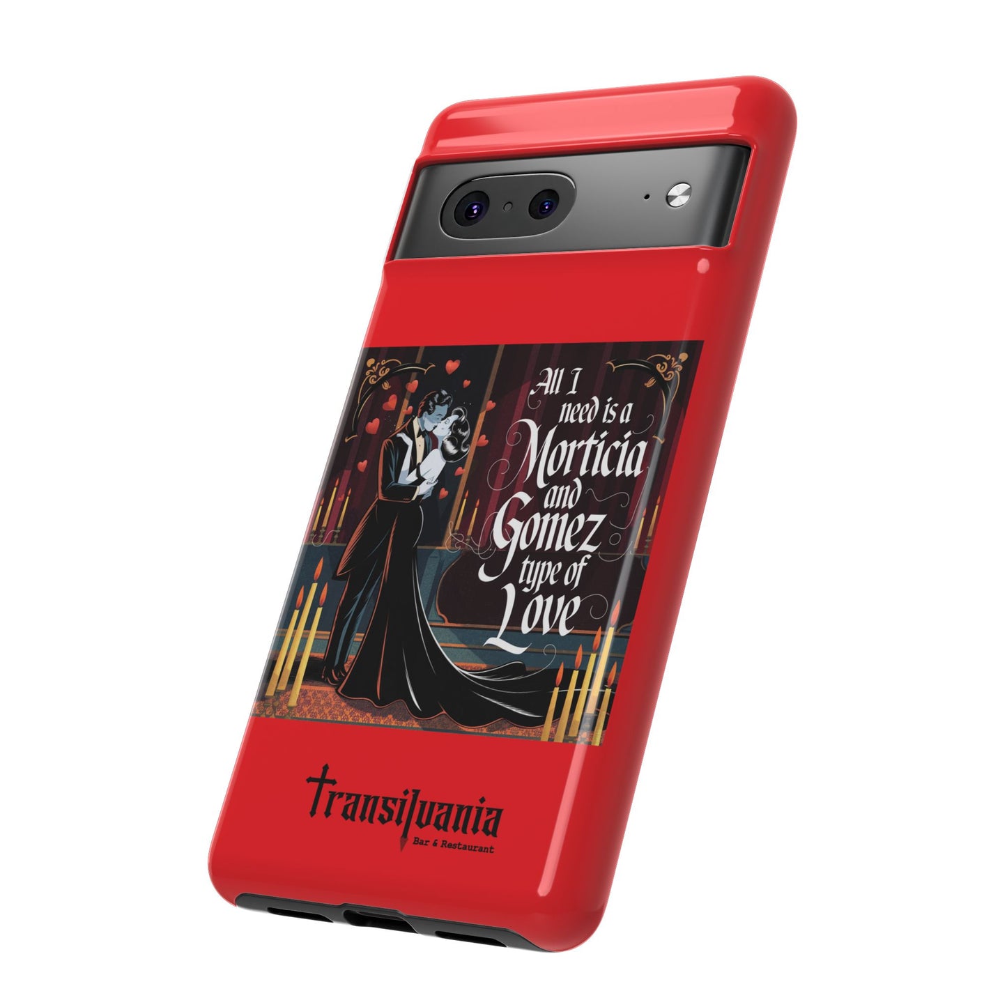 Transylvania Tough Case - Morticia & Gomez Type of Love Design