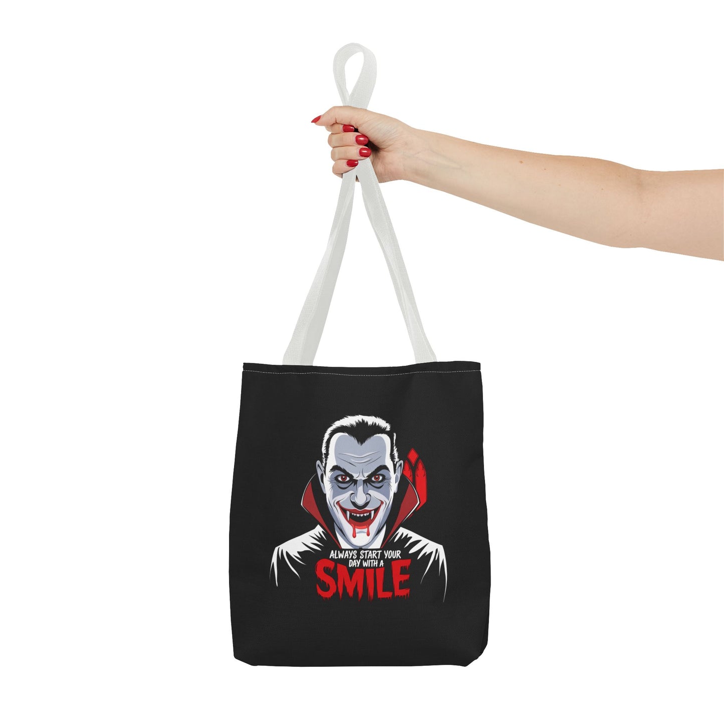 Vampire Smile Tote Bag - Perfect for Halloween and Everyday Use