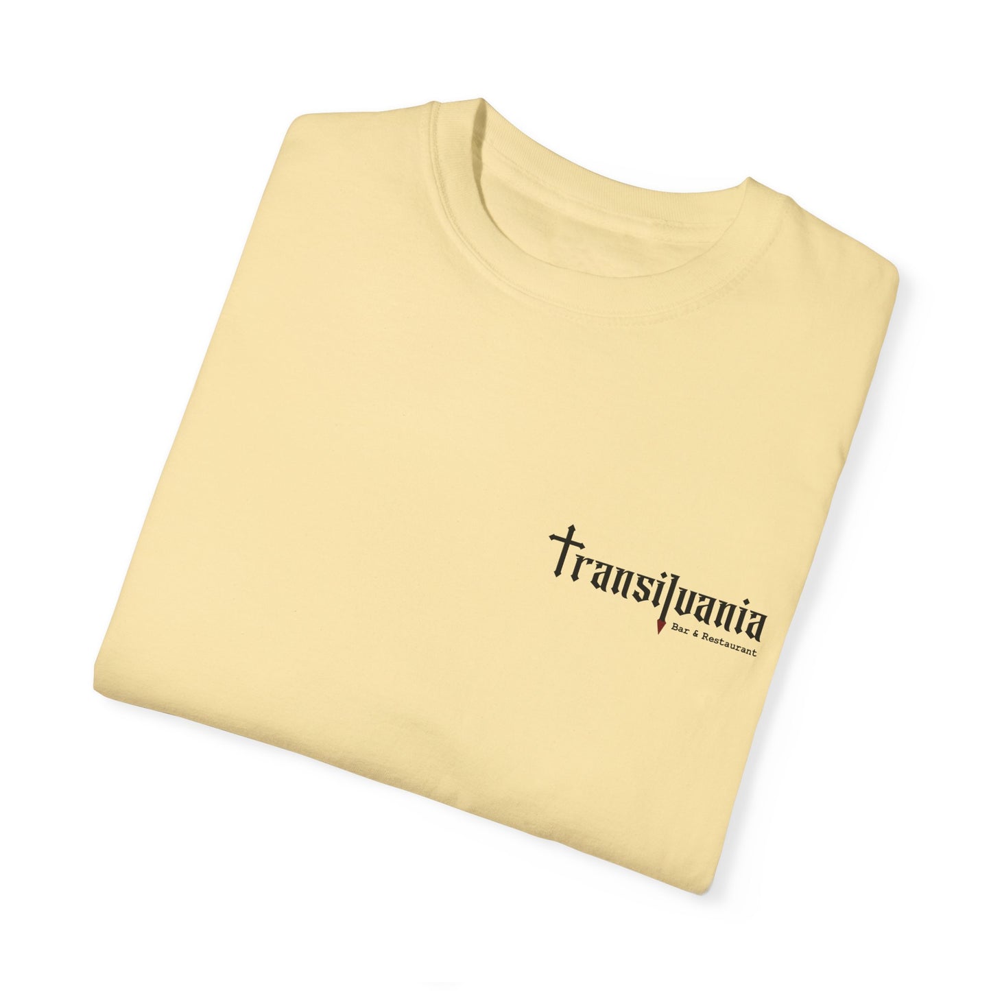 Transylvania Unisex Garment-Dyed T-Shirt - Vintage Style Graphic Tee
