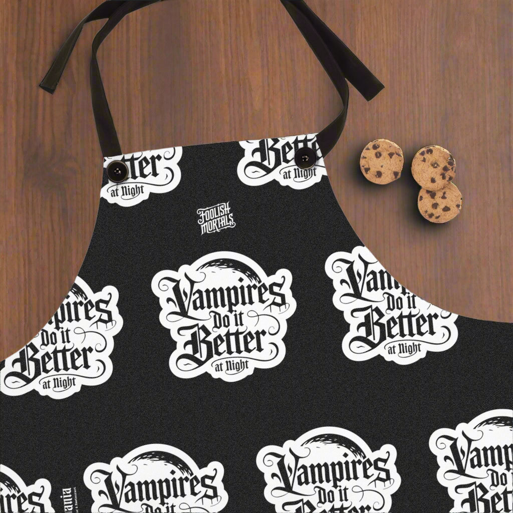 Vampires Do It Better Apron