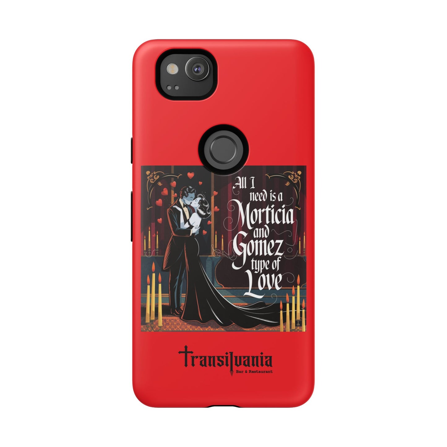 Transylvania Tough Case - Morticia & Gomez Type of Love Design
