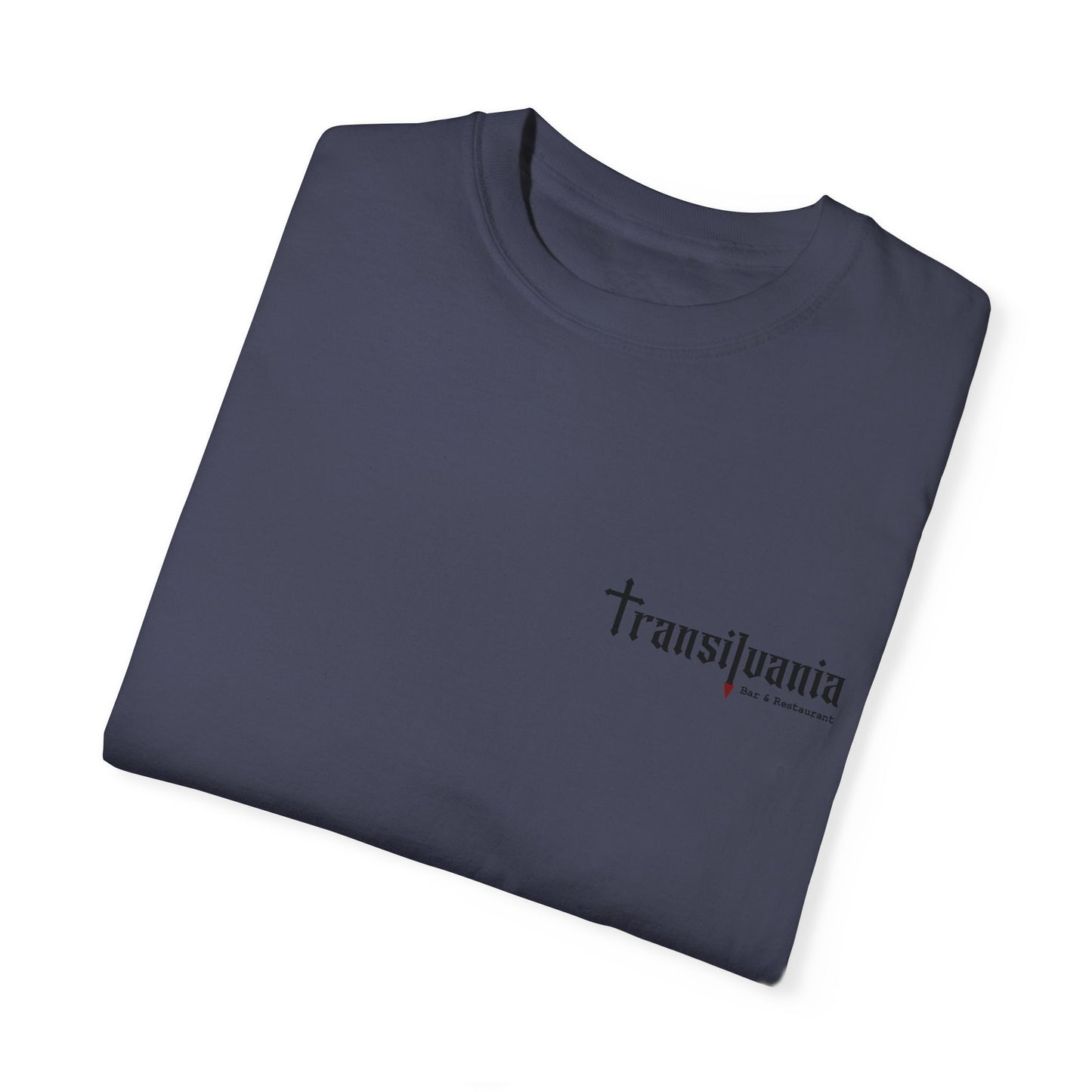 Transylvania Unisex Garment-Dyed T-Shirt - Vintage Style Graphic Tee