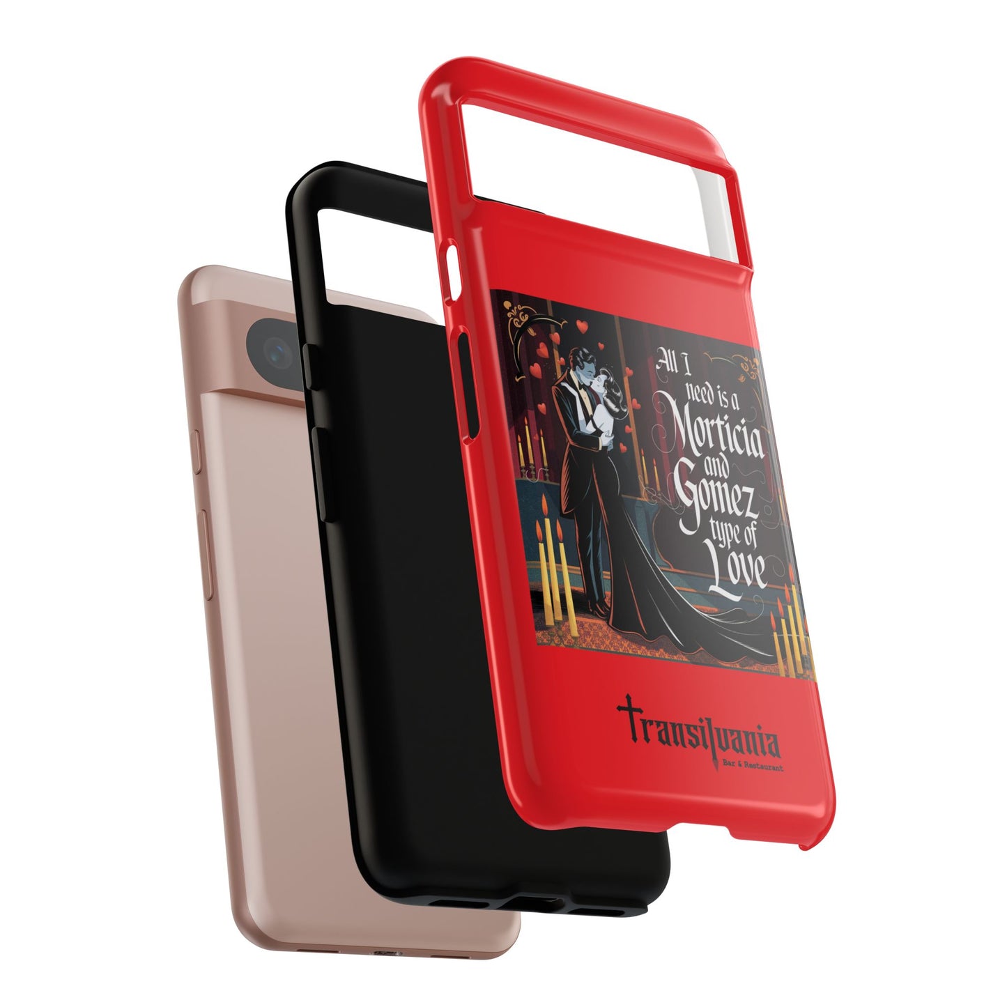 Transylvania Tough Case - Morticia & Gomez Type of Love Design