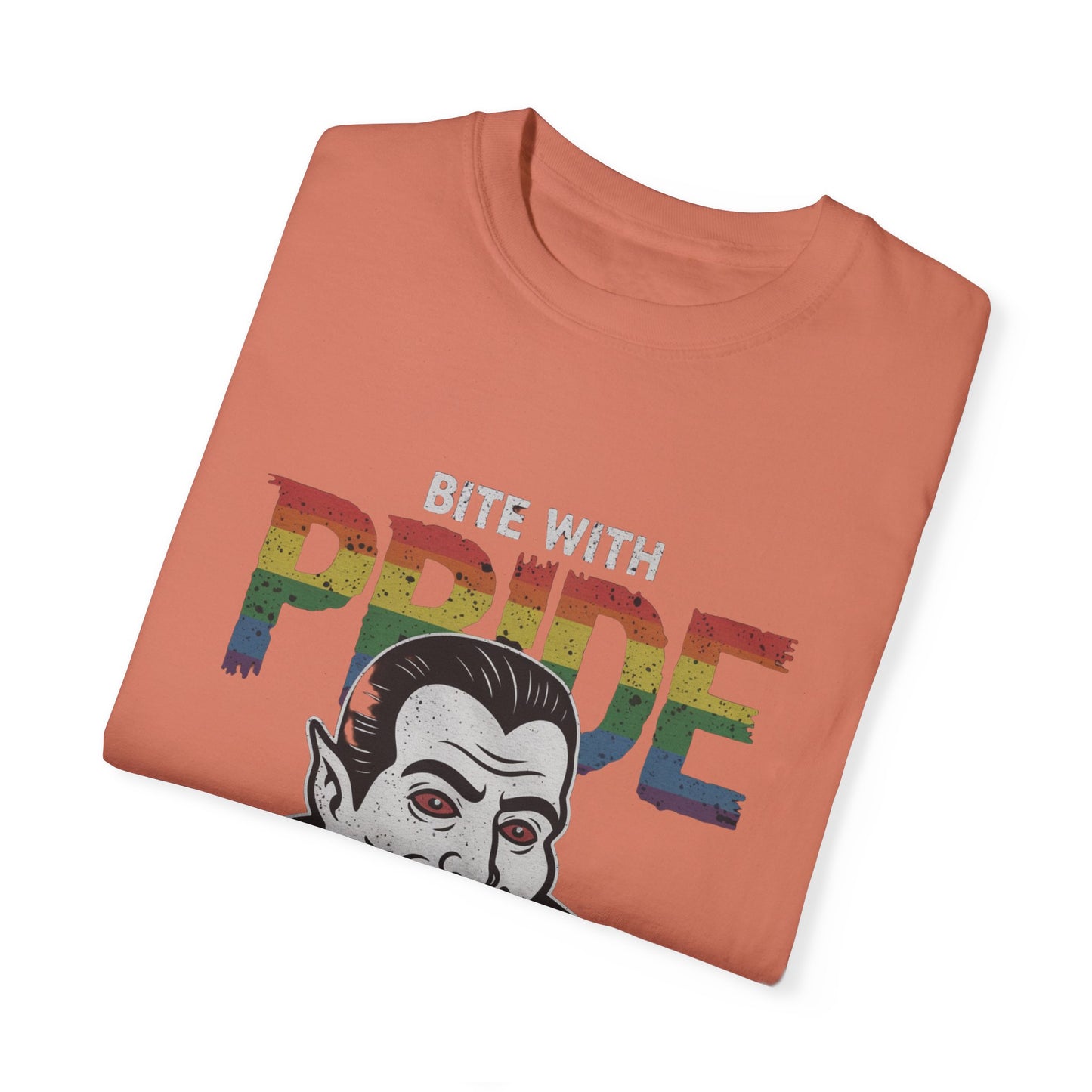 Pride-Inspired Vampire T-Shirt - Bite with Pride, Transylvania Back