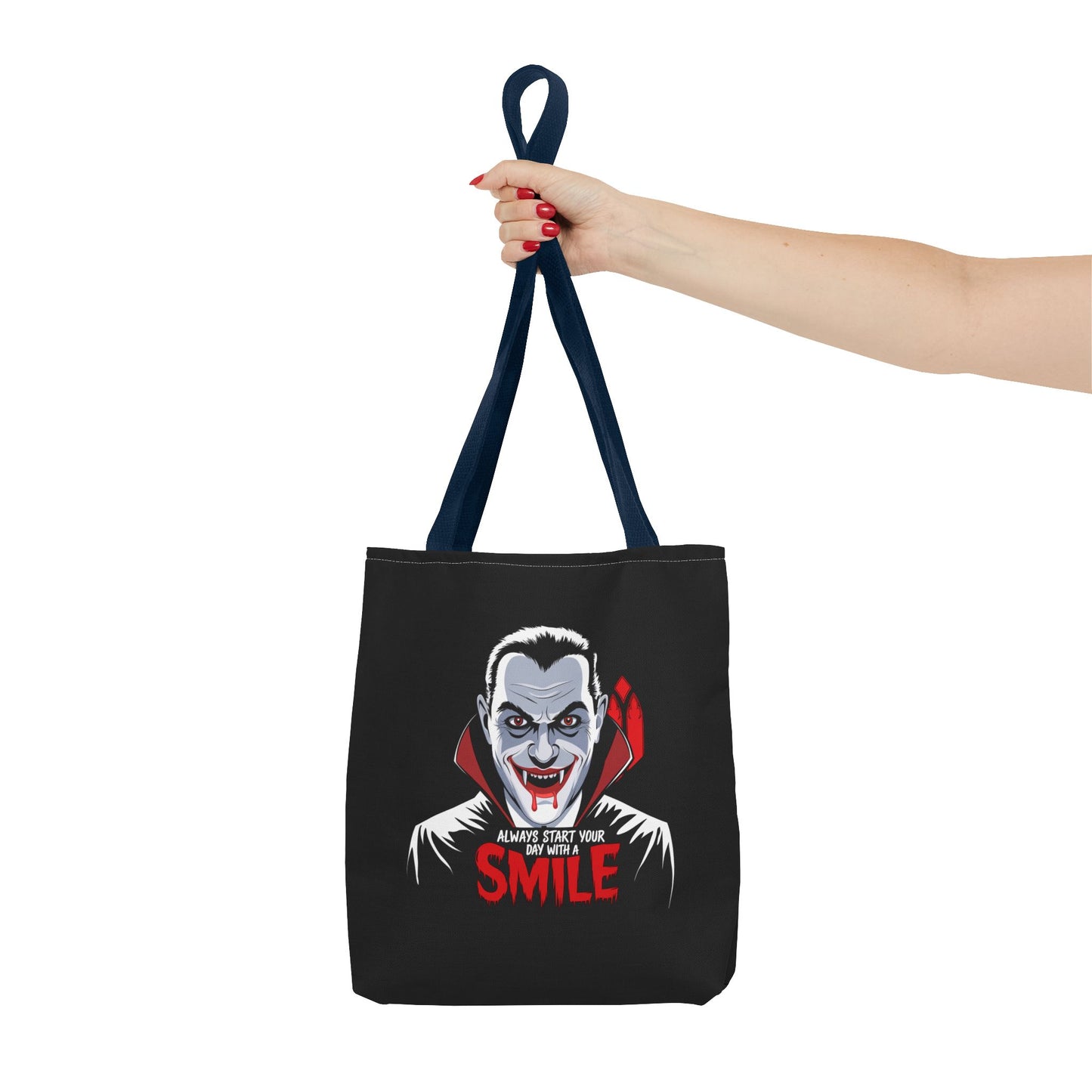 Vampire Smile Tote Bag - Perfect for Halloween and Everyday Use