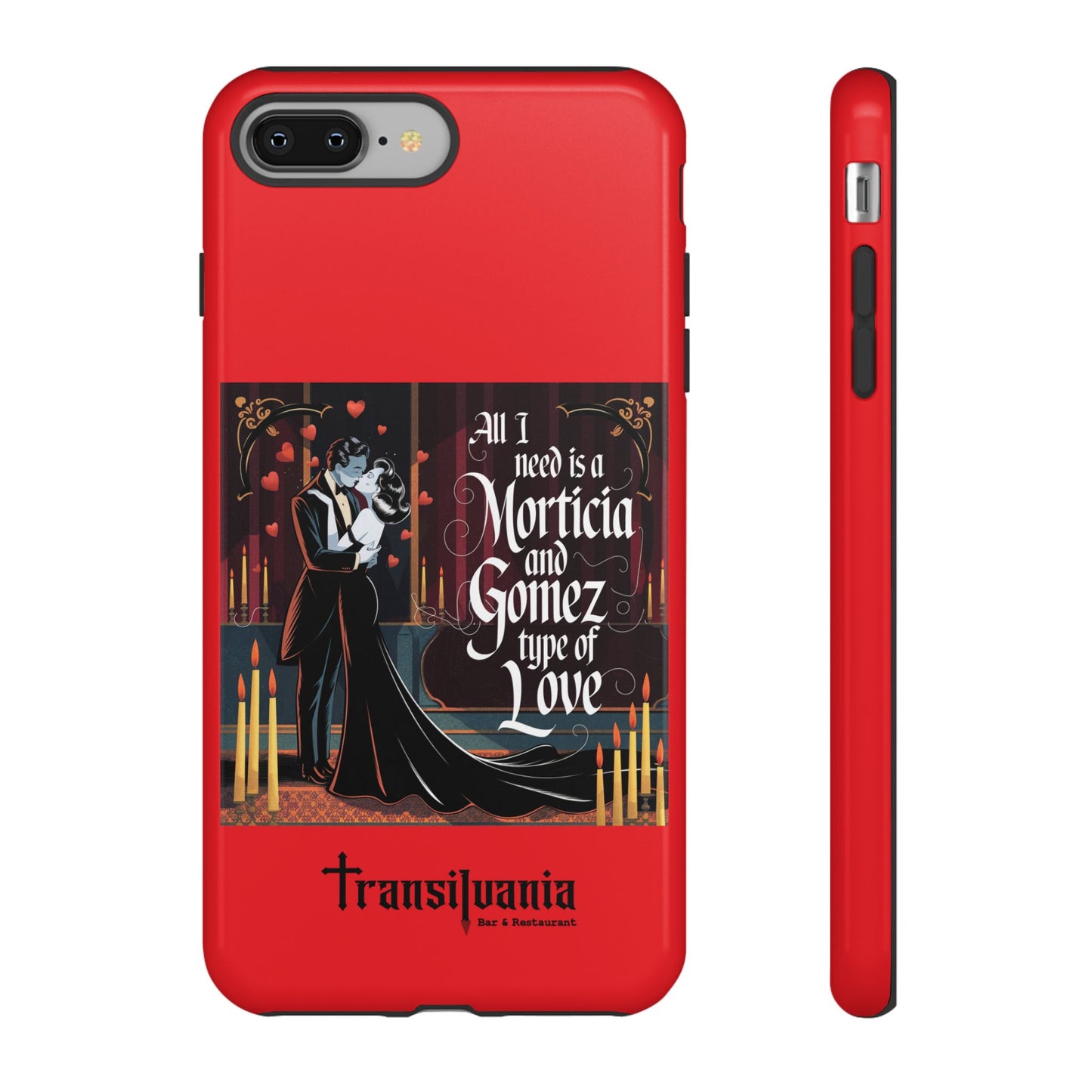 Transylvania Tough Case - Morticia & Gomez Type of Love Design