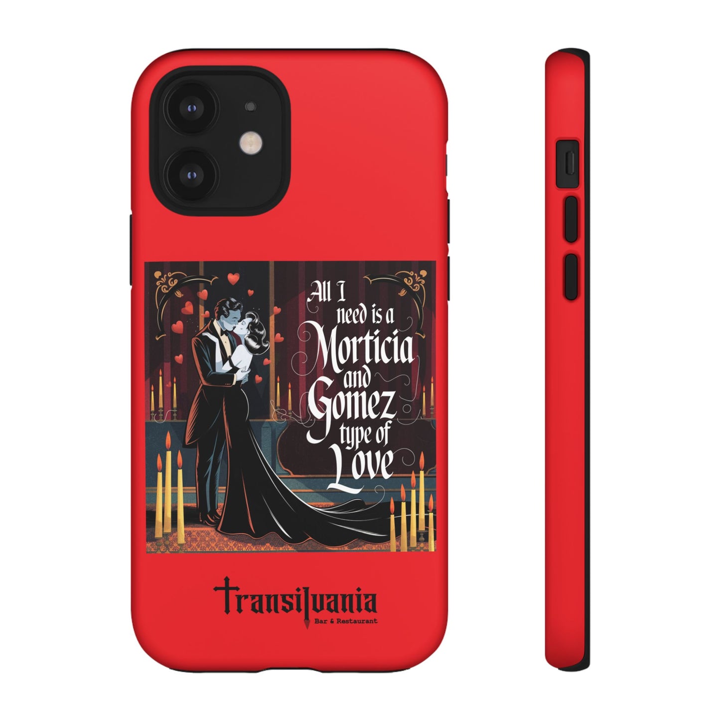 Transylvania Tough Case - Morticia & Gomez Type of Love Design