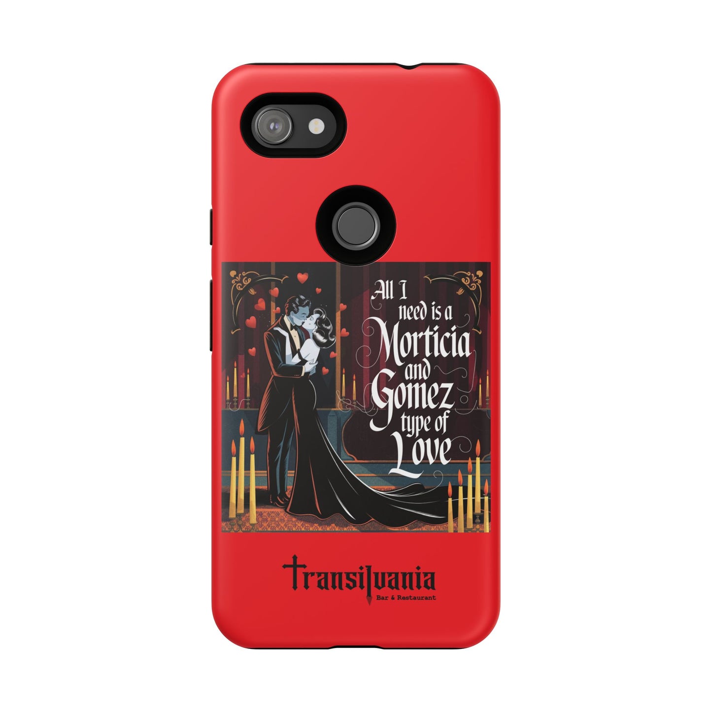 Transylvania Tough Case - Morticia & Gomez Type of Love Design
