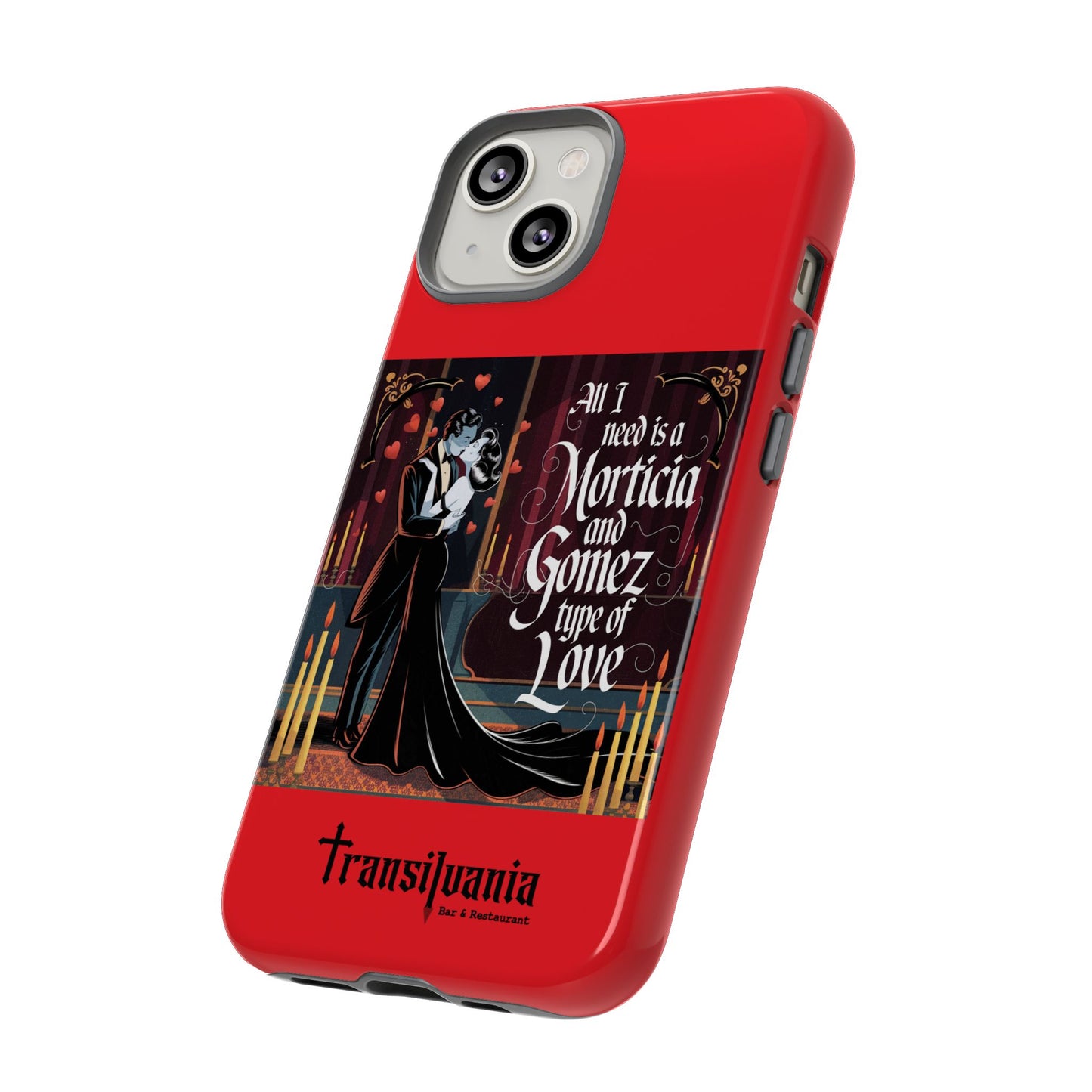 Transylvania Tough Case - Morticia & Gomez Type of Love Design