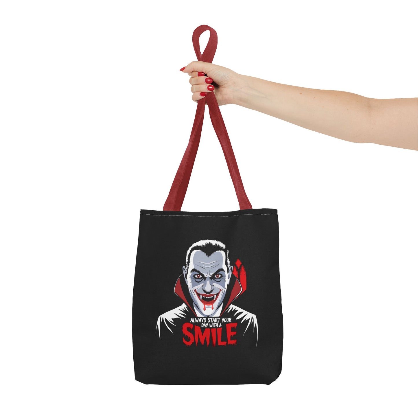 Vampire Smile Tote Bag - Perfect for Halloween and Everyday Use