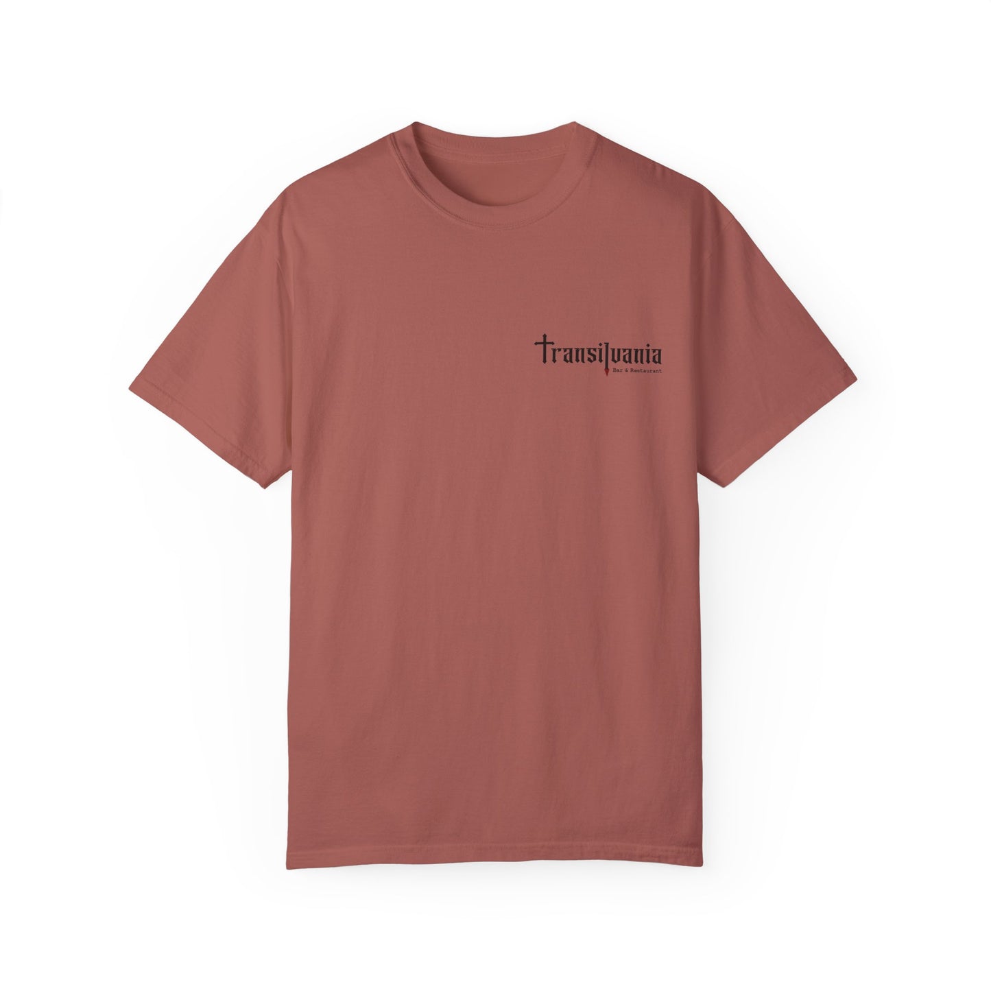 Transylvania Unisex Garment-Dyed T-Shirt - Vintage Style Graphic Tee