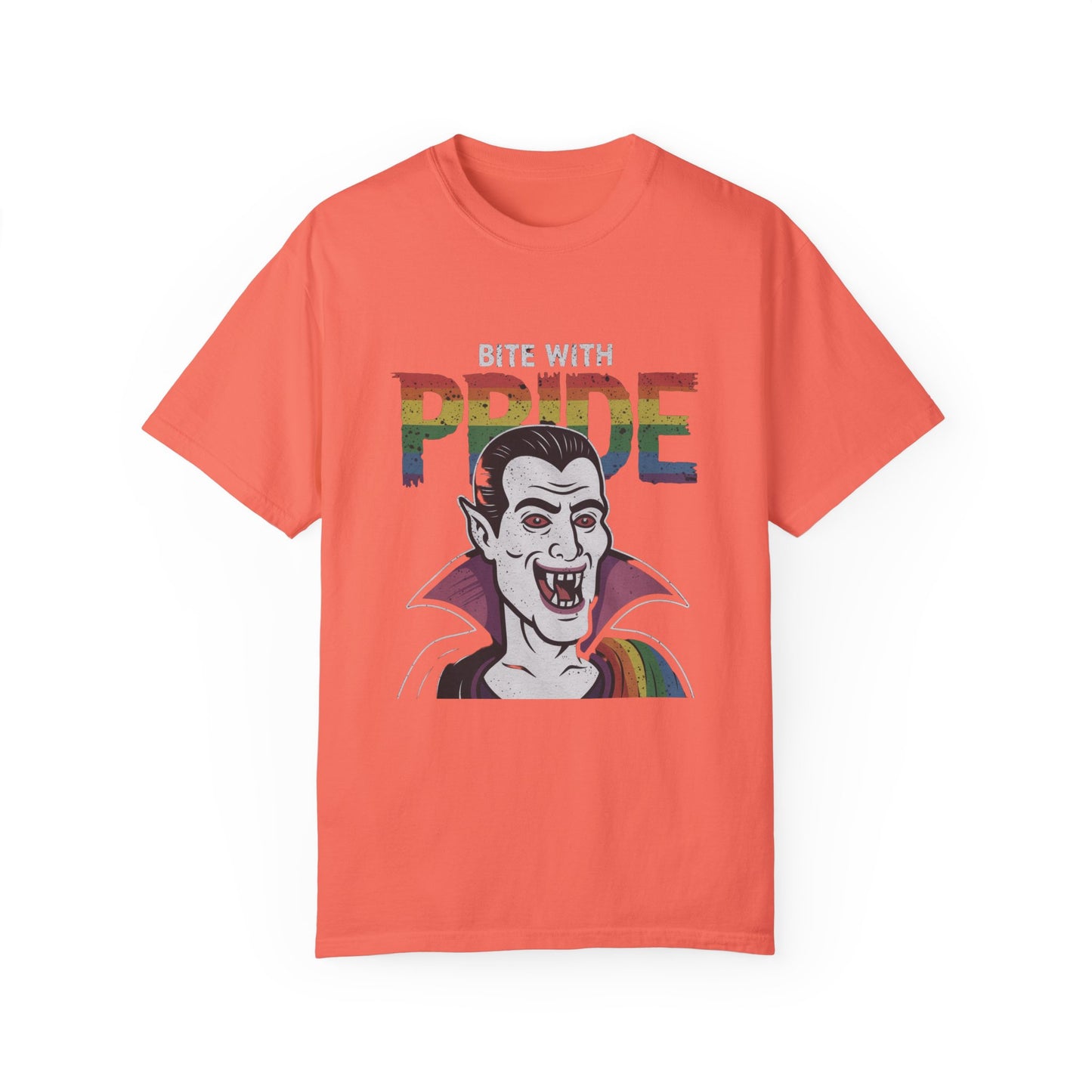 Pride-Inspired Vampire T-Shirt - Bite with Pride, Transylvania Back