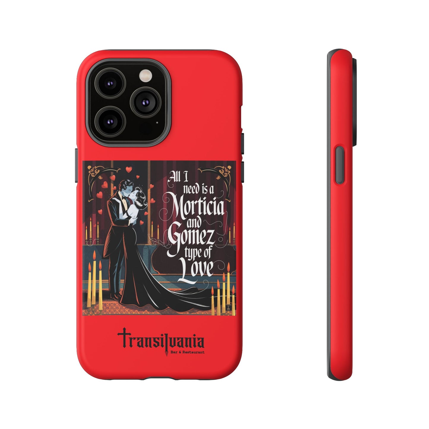 Transylvania Tough Case - Morticia & Gomez Type of Love Design