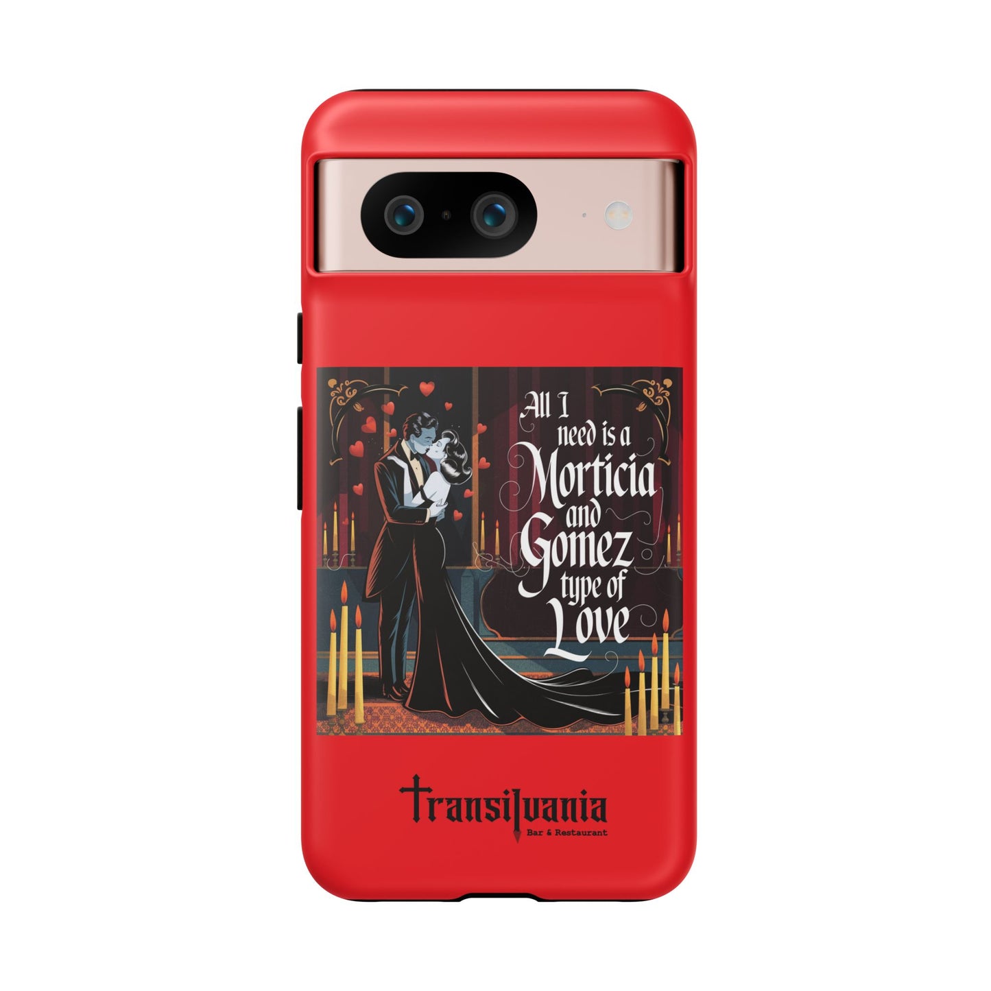 Transylvania Tough Case - Morticia & Gomez Type of Love Design