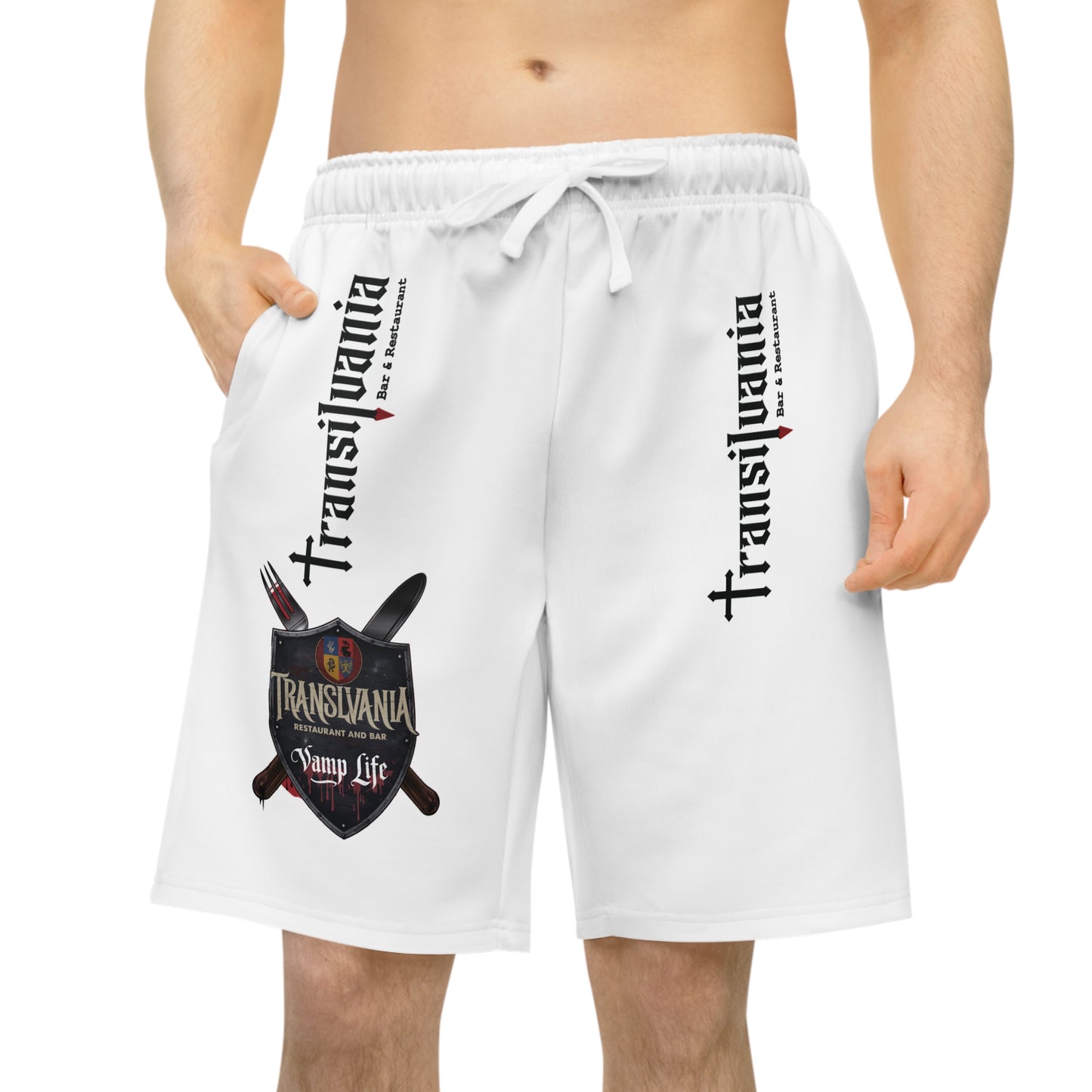 Transylvania Camp Life Athletic Long Shorts | Comfortable Summer Shorts for Outdoor Adventures