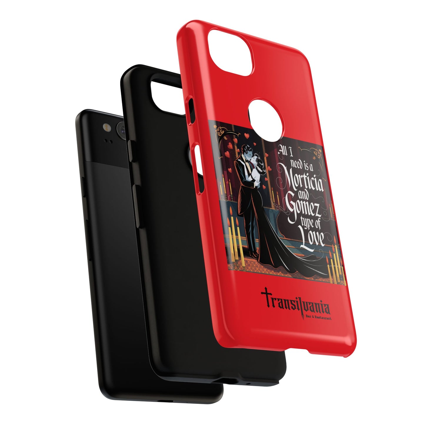 Transylvania Tough Case - Morticia & Gomez Type of Love Design
