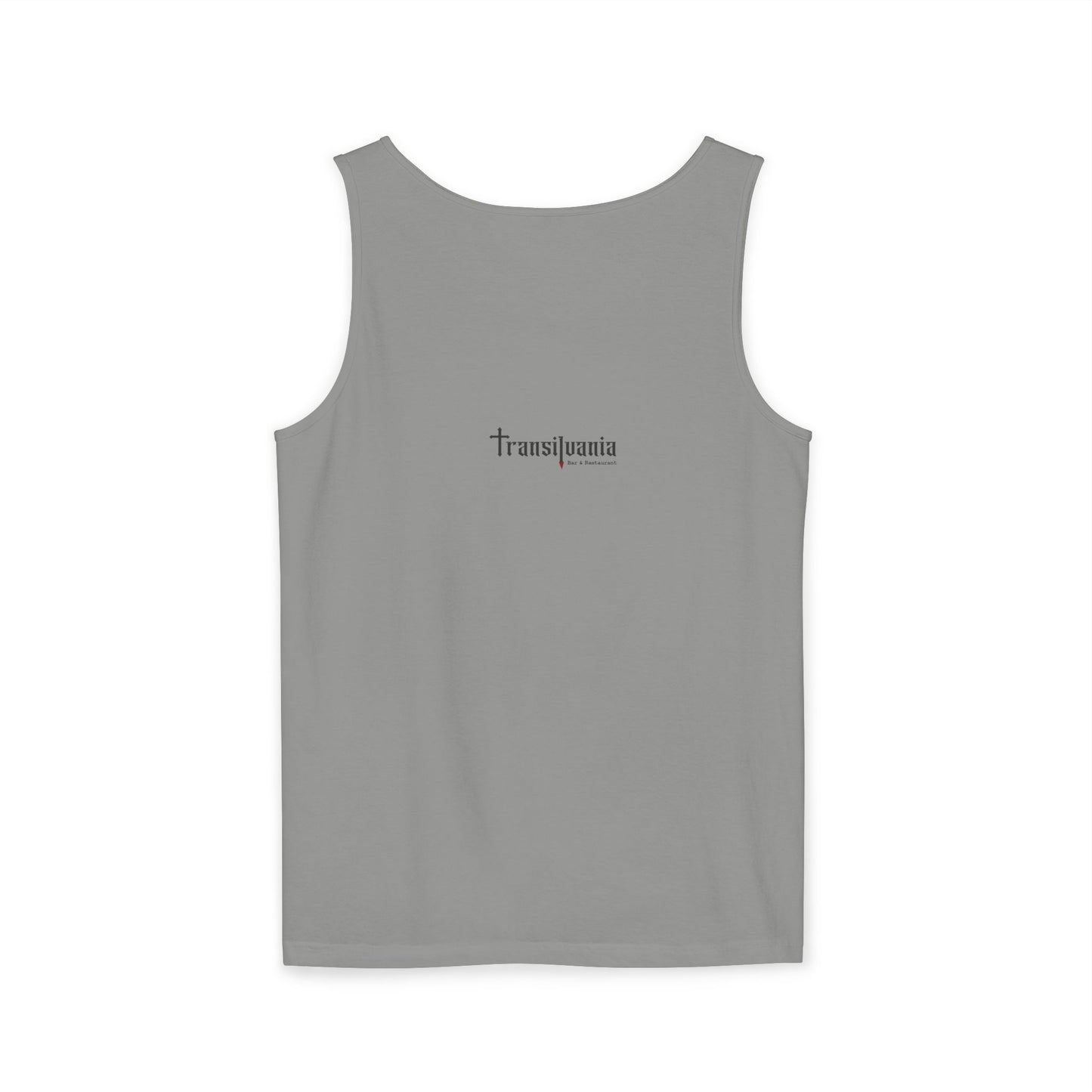 Funny Witches Date Tank Top - Unisex Garment-Dyed Tee for Halloween