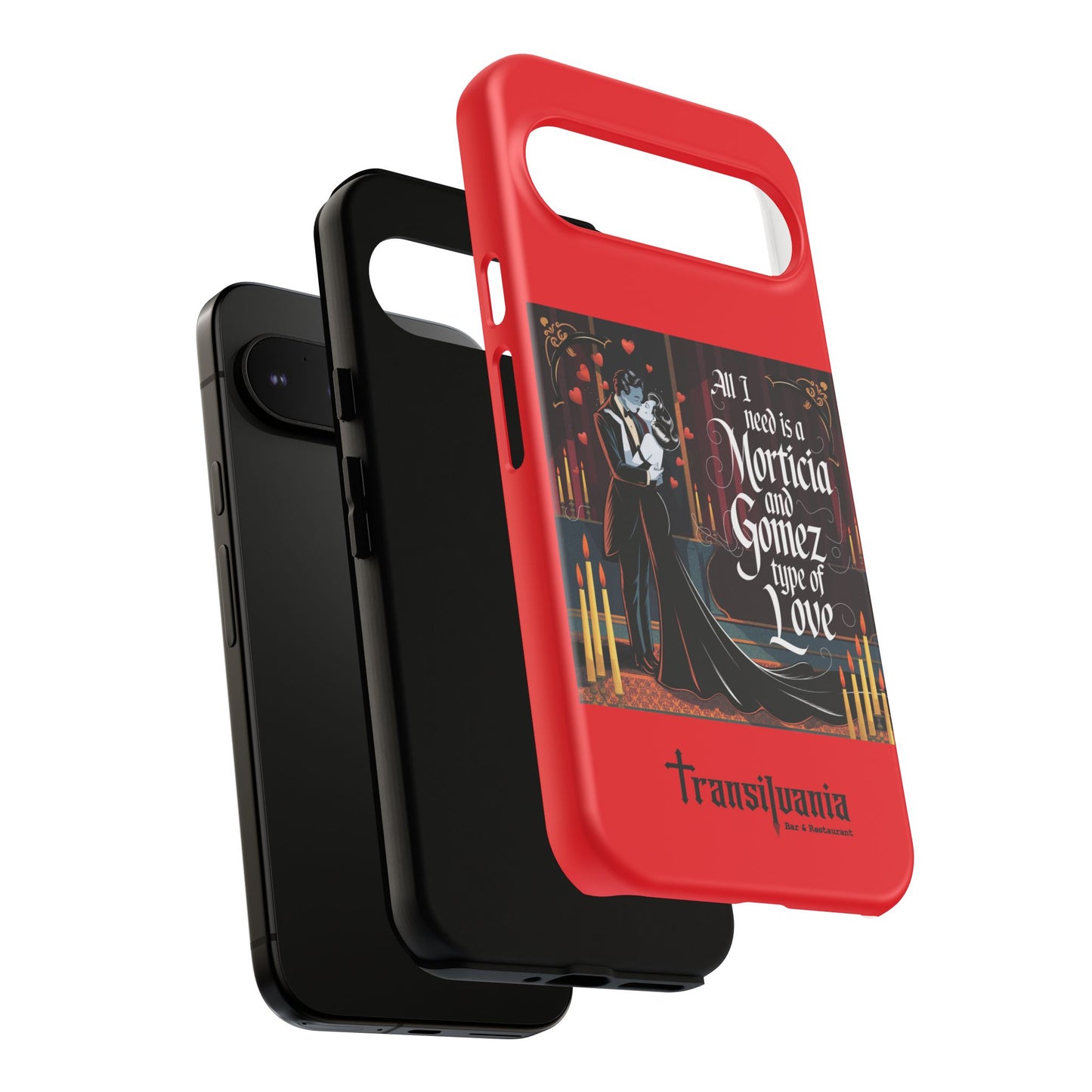 Transylvania Tough Case - Morticia & Gomez Type of Love Design