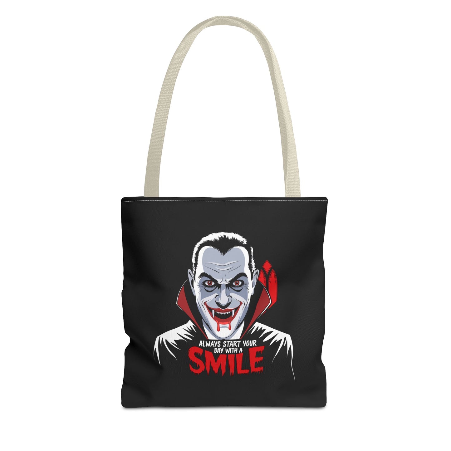 Vampire Smile Tote Bag - Perfect for Halloween and Everyday Use