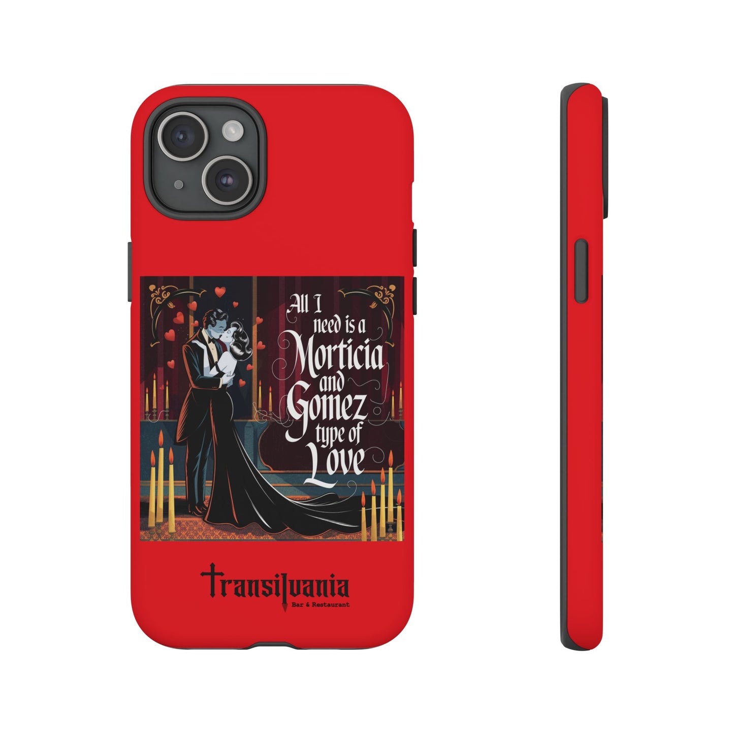 Transylvania Tough Case - Morticia & Gomez Type of Love Design
