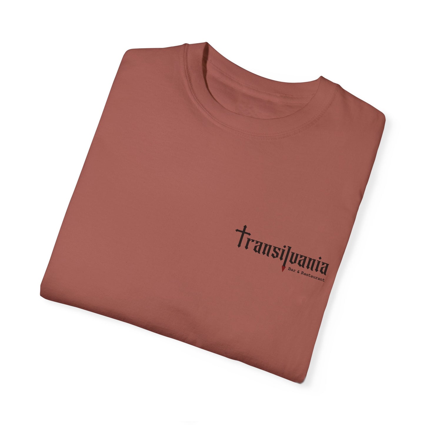 Transylvania Unisex Garment-Dyed T-Shirt - Vintage Style Graphic Tee