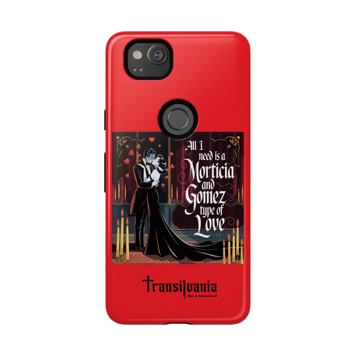 Transylvania Tough Case - Morticia & Gomez Type of Love Design