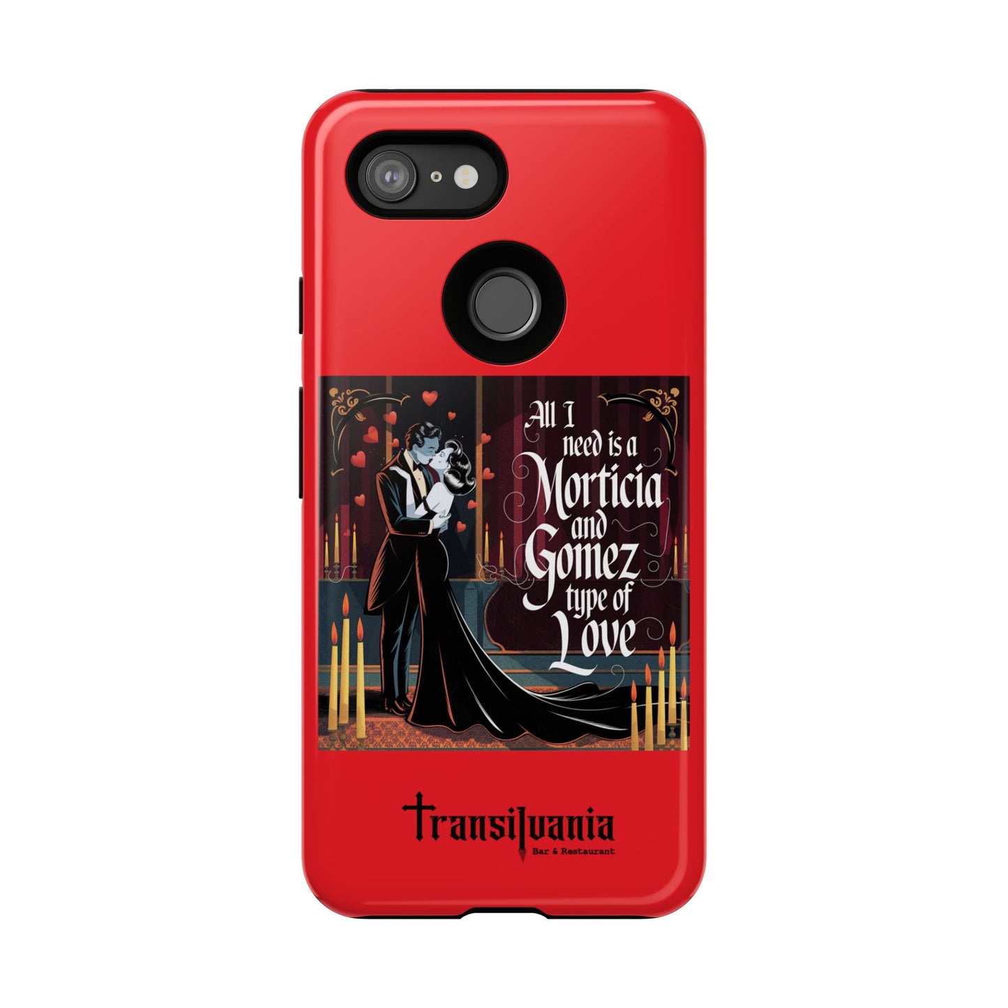 Transylvania Tough Case - Morticia & Gomez Type of Love Design