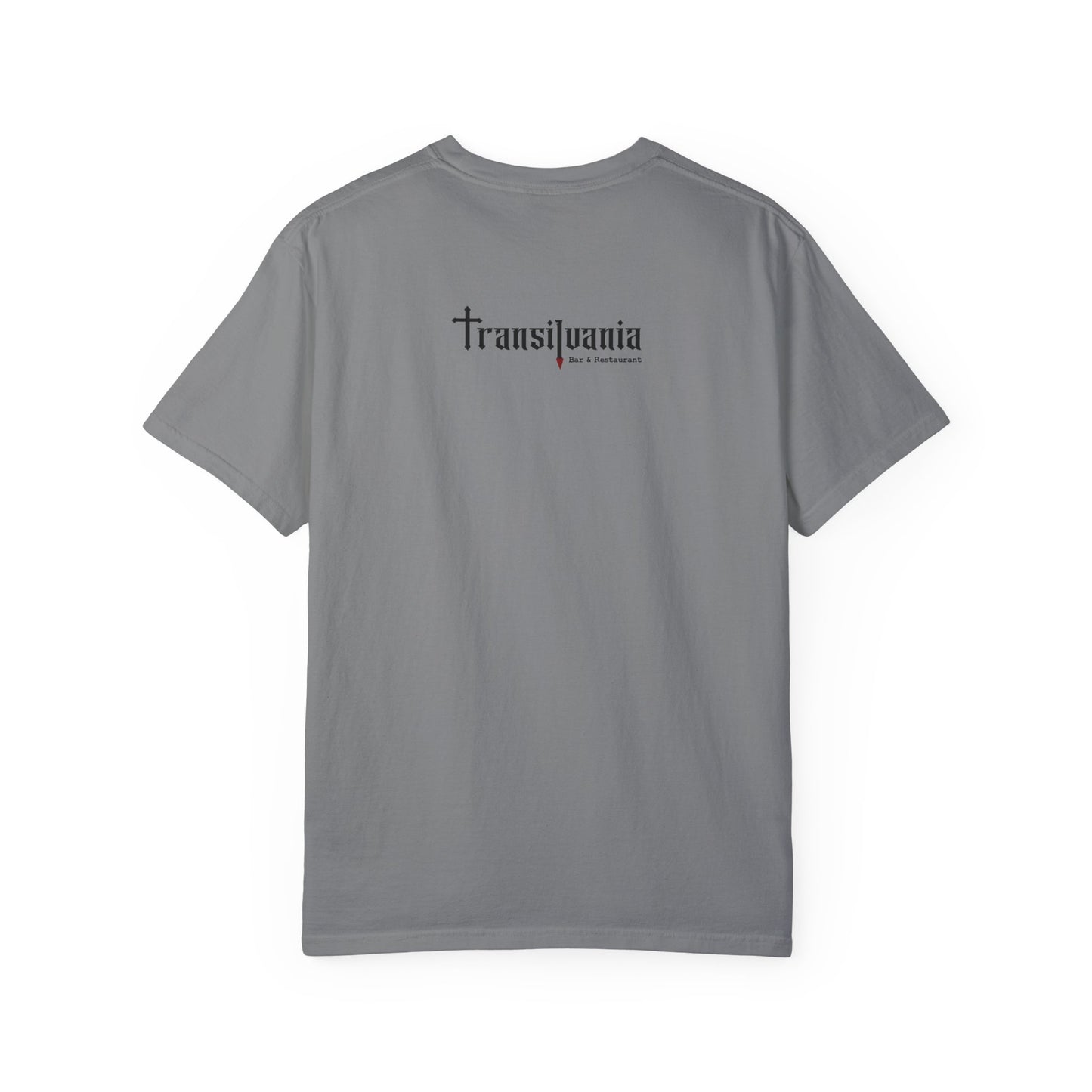 Pride-Inspired Vampire T-Shirt - Bite with Pride, Transylvania Back