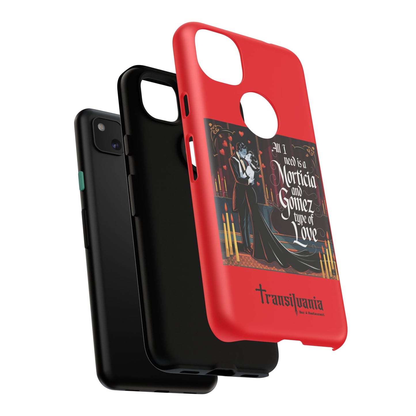 Transylvania Tough Case - Morticia & Gomez Type of Love Design