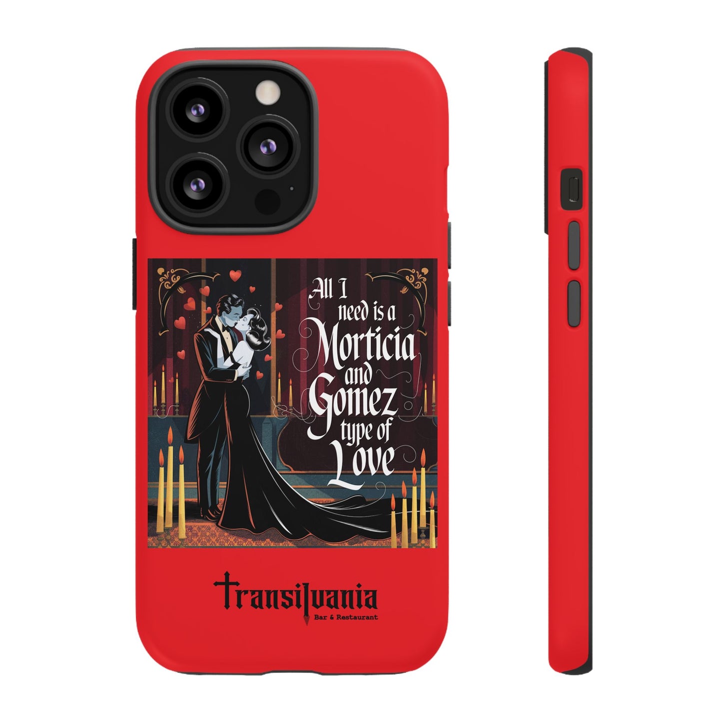 Transylvania Tough Case - Morticia & Gomez Type of Love Design