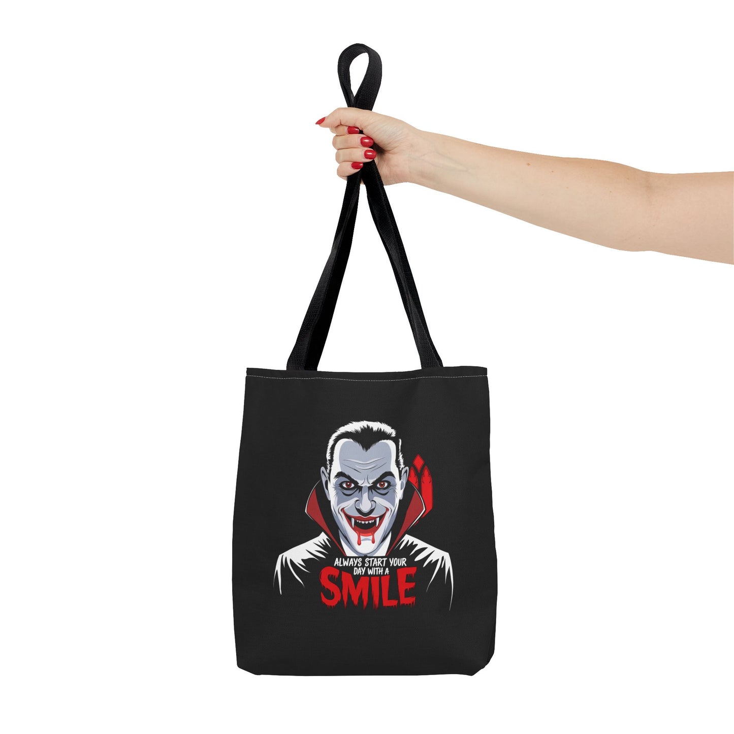 Vampire Smile Tote Bag - Perfect for Halloween and Everyday Use