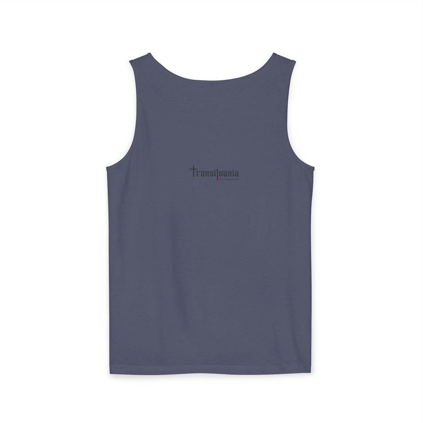 Funny Witches Date Tank Top - Unisex Garment-Dyed Tee for Halloween