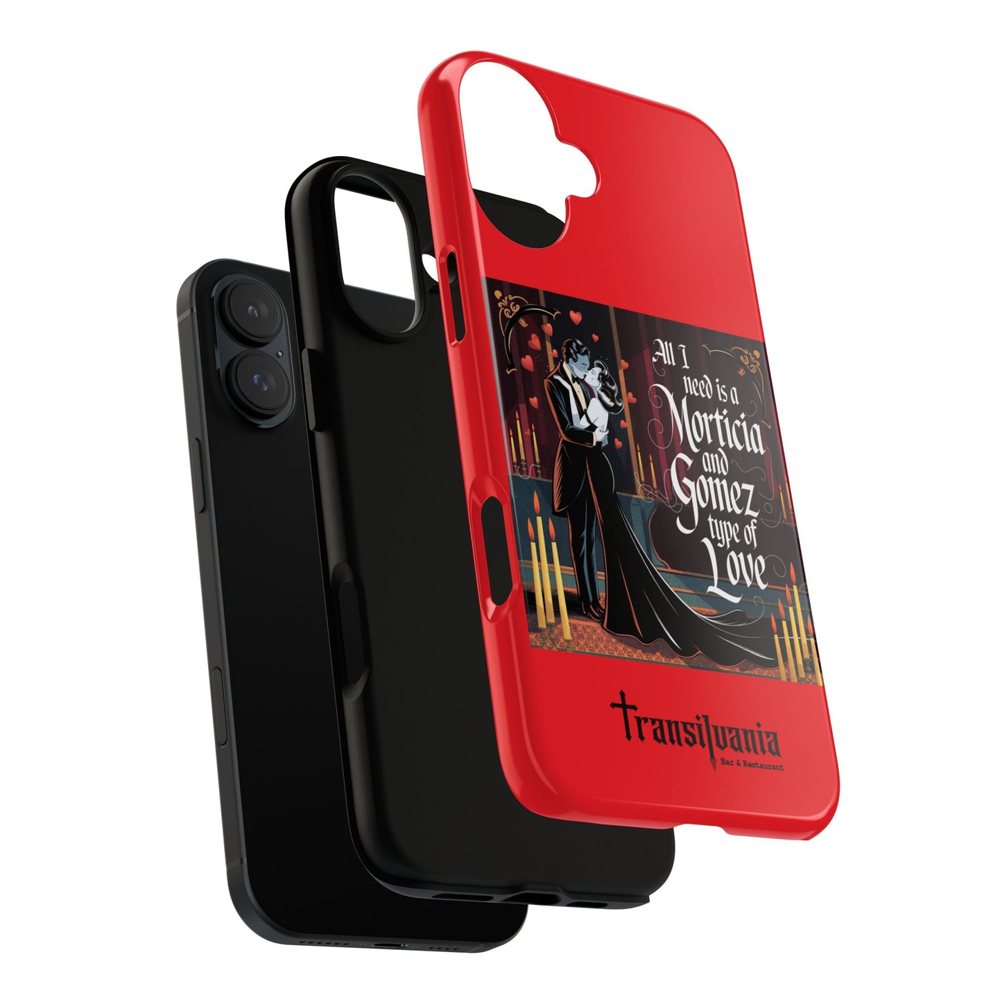 Transylvania Tough Case - Morticia & Gomez Type of Love Design