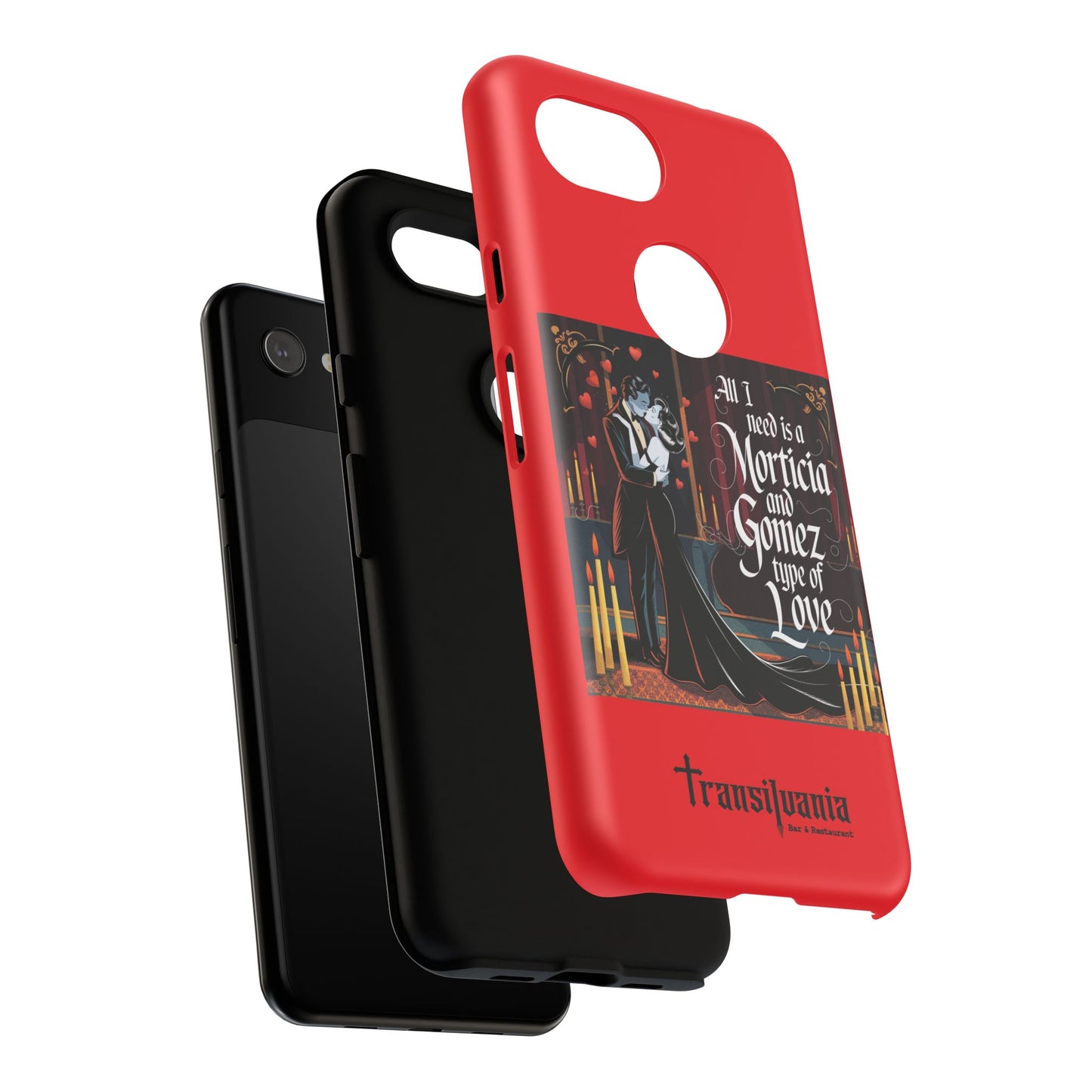 Transylvania Tough Case - Morticia & Gomez Type of Love Design