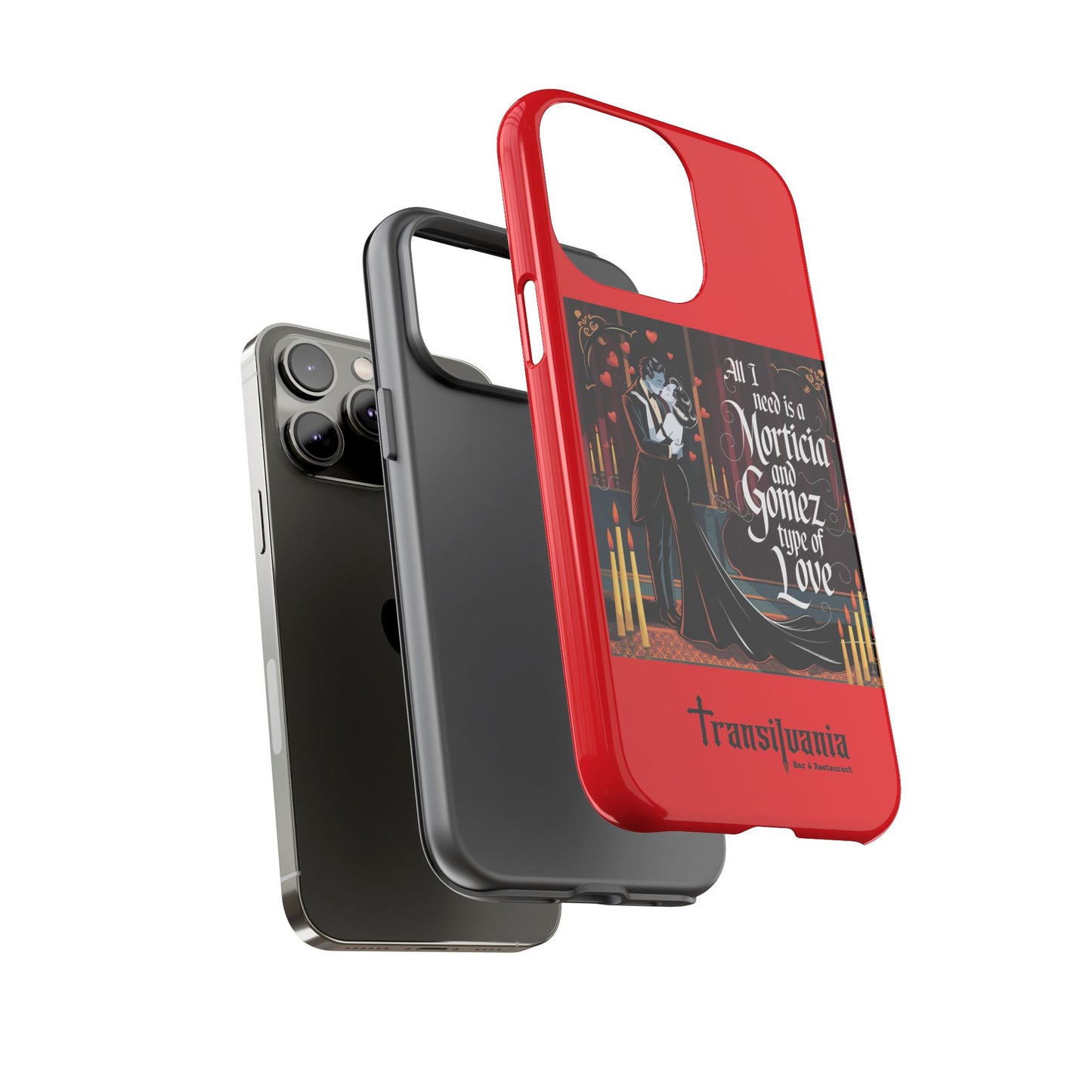Transylvania Tough Case - Morticia & Gomez Type of Love Design