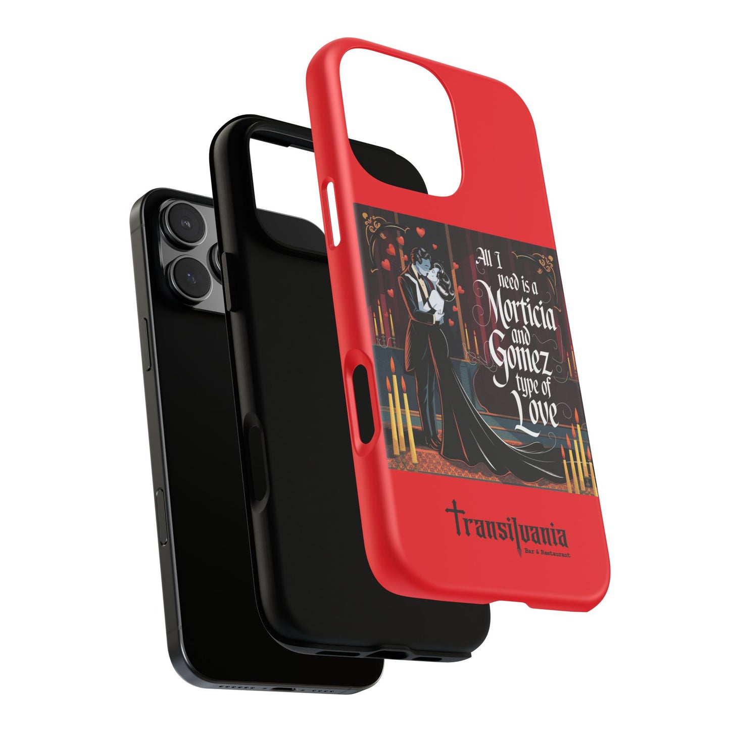 Transylvania Tough Case - Morticia & Gomez Type of Love Design