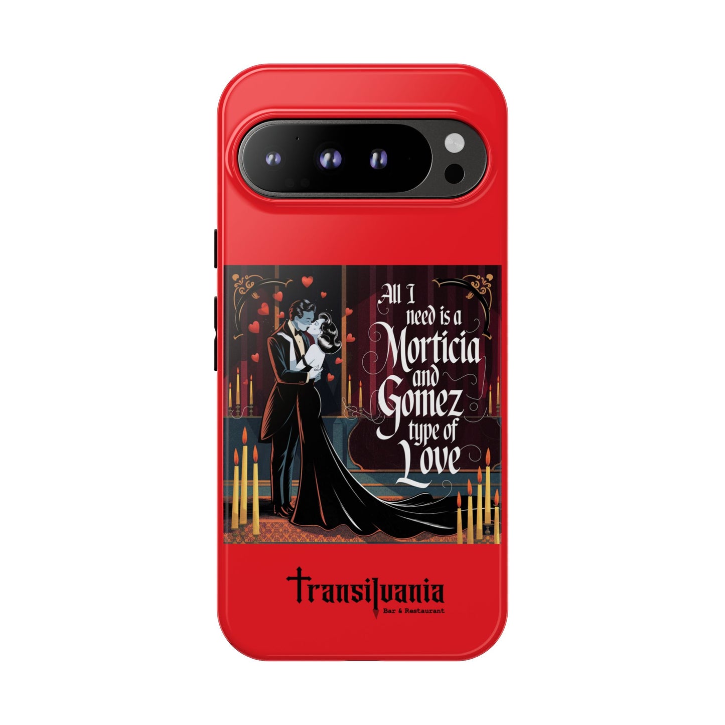 Transylvania Tough Case - Morticia & Gomez Type of Love Design