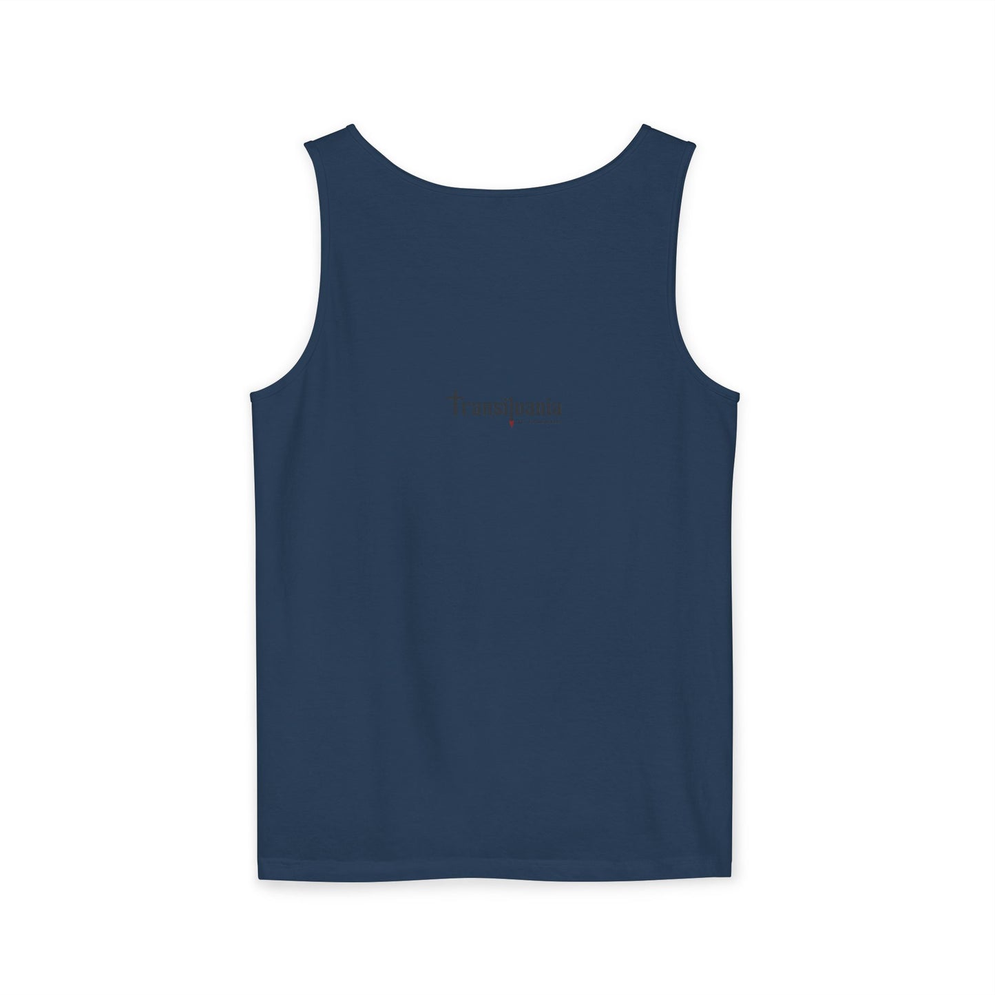 Funny Witches Date Tank Top - Unisex Garment-Dyed Tee for Halloween