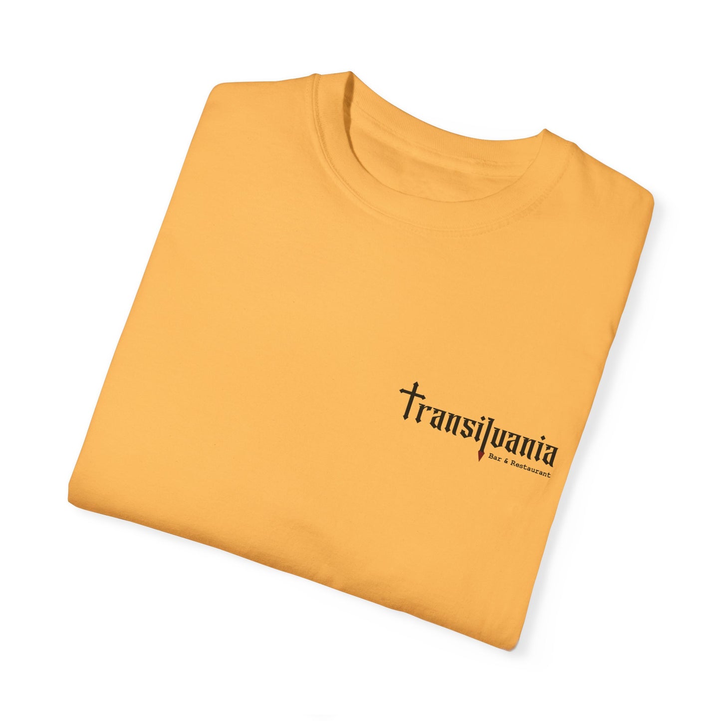 Transylvania Unisex Garment-Dyed T-Shirt - Vintage Style Graphic Tee