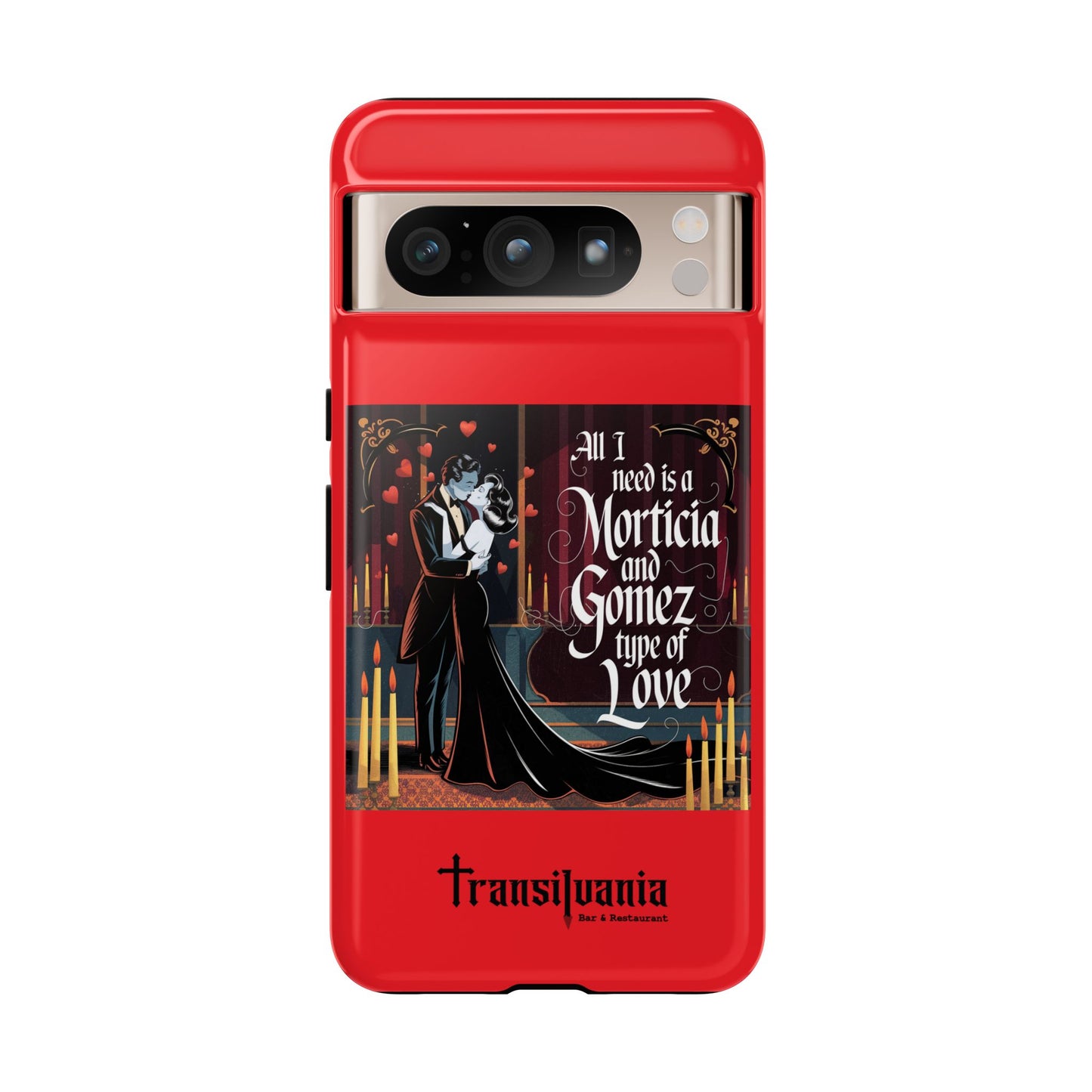 Transylvania Tough Case - Morticia & Gomez Type of Love Design