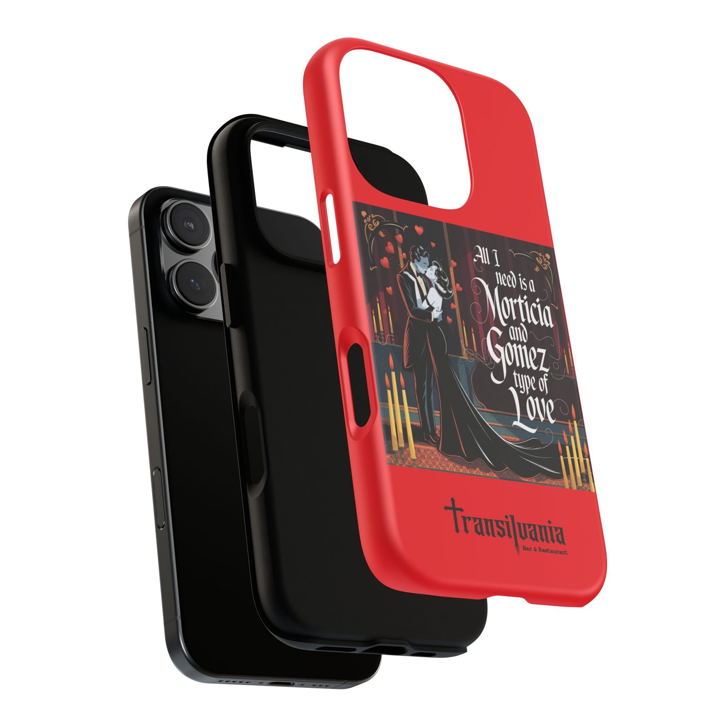 Transylvania Tough Case - Morticia & Gomez Type of Love Design