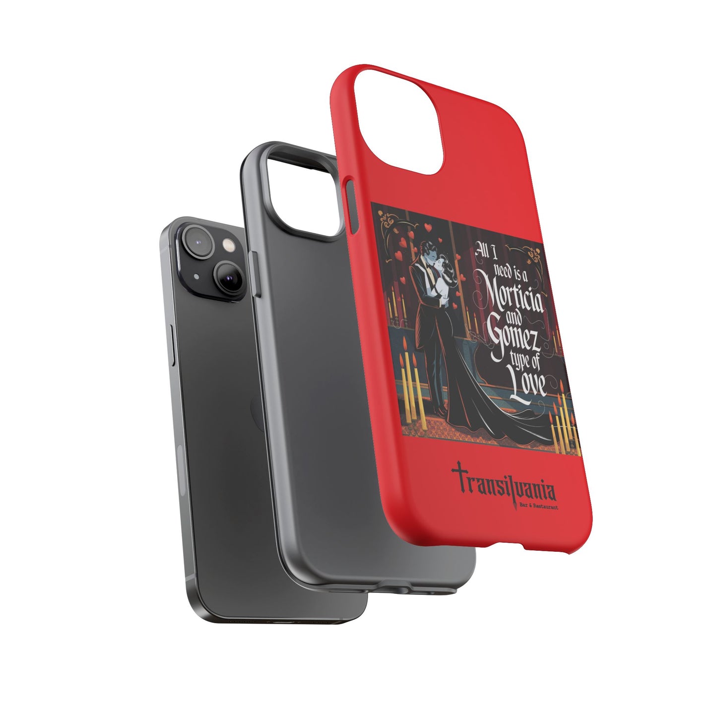 Transylvania Tough Case - Morticia & Gomez Type of Love Design