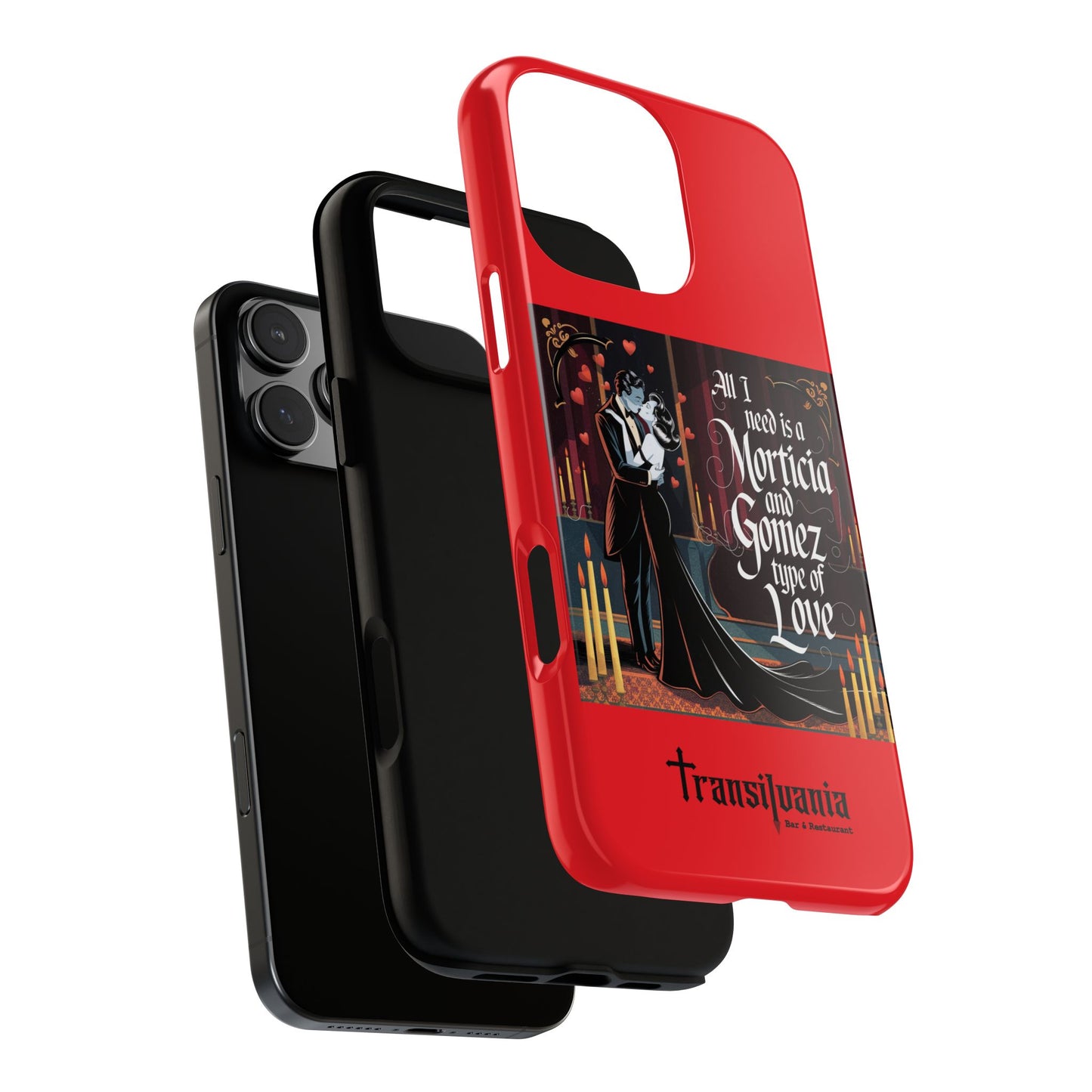 Transylvania Tough Case - Morticia & Gomez Type of Love Design
