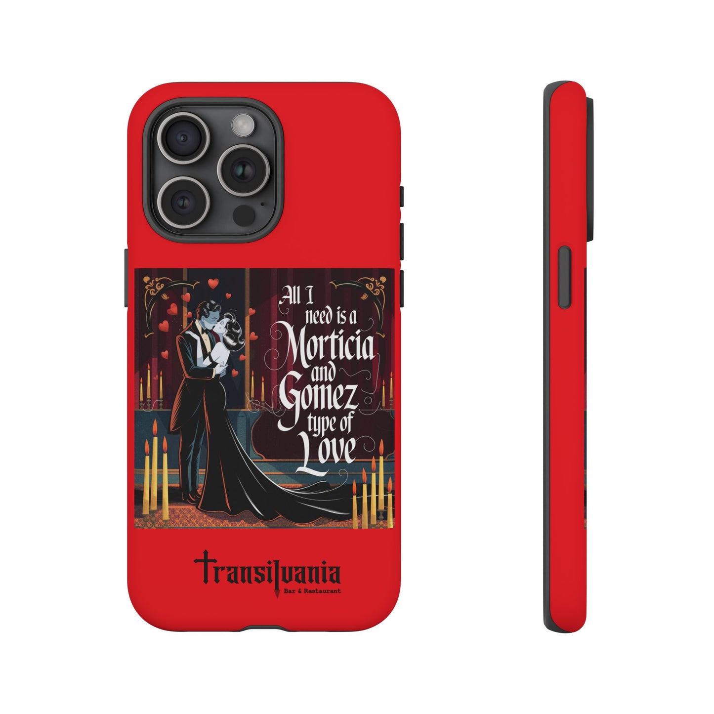 Transylvania Tough Case - Morticia & Gomez Type of Love Design
