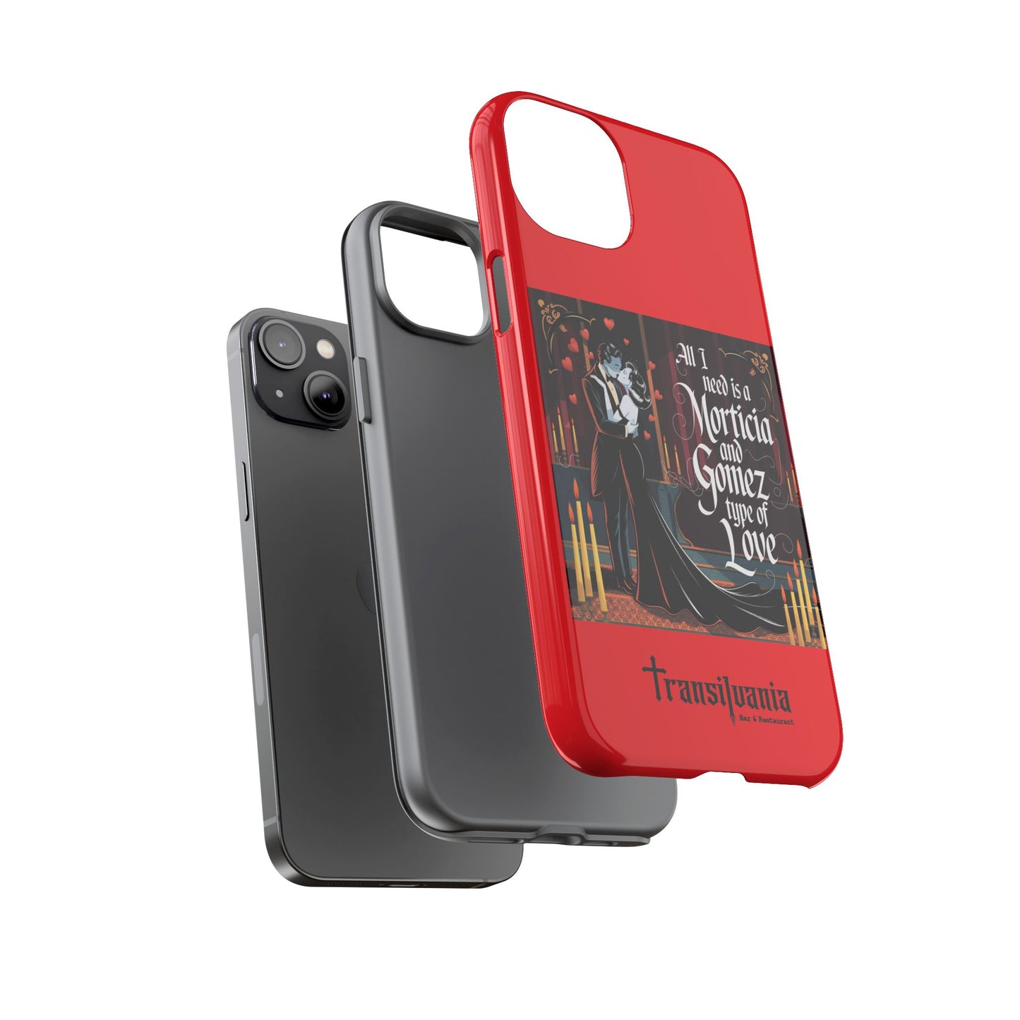 Transylvania Tough Case - Morticia & Gomez Type of Love Design